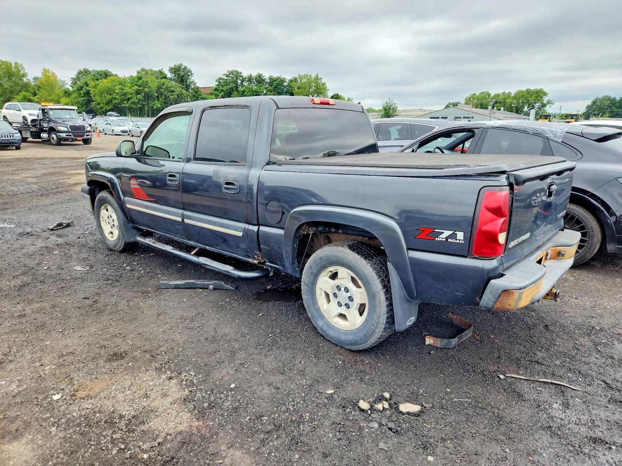 2005 Chevrolet Silverado K1500 Gray vin: 2GCEK13T151372289