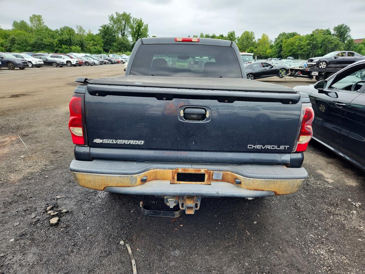2005 Chevrolet Silverado K1500 Gray vin: 2GCEK13T151372289