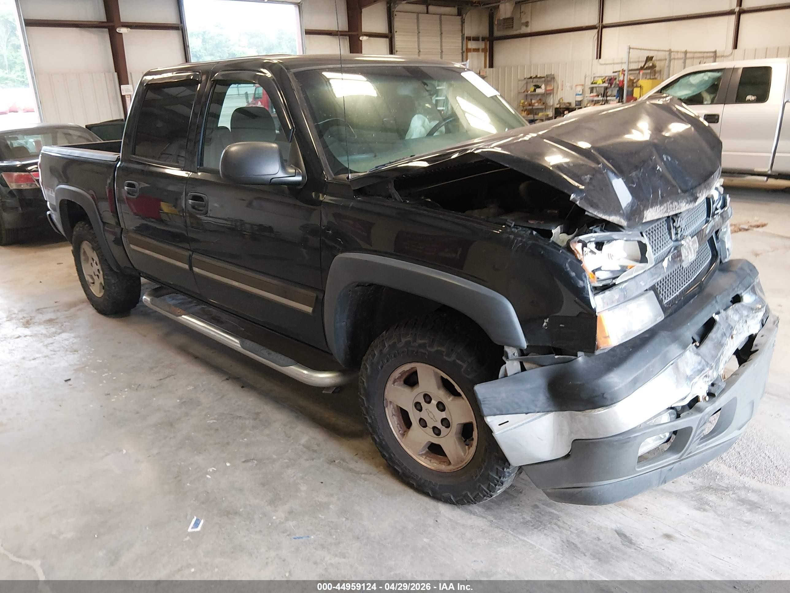 2005 Chevrolet Silverado 1500 Z71 Black vin: 2GCEK13T151376374