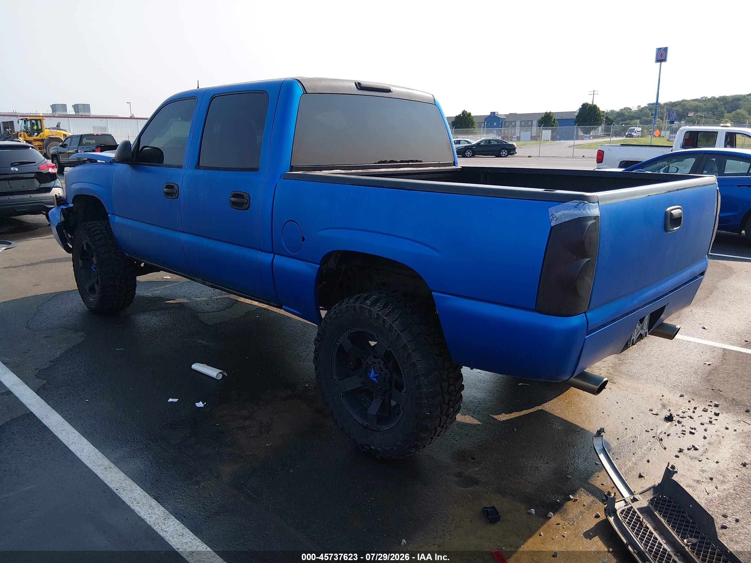2005 Chevrolet Silverado 1500 Lt Синий vin: 2GCEK13T151386855