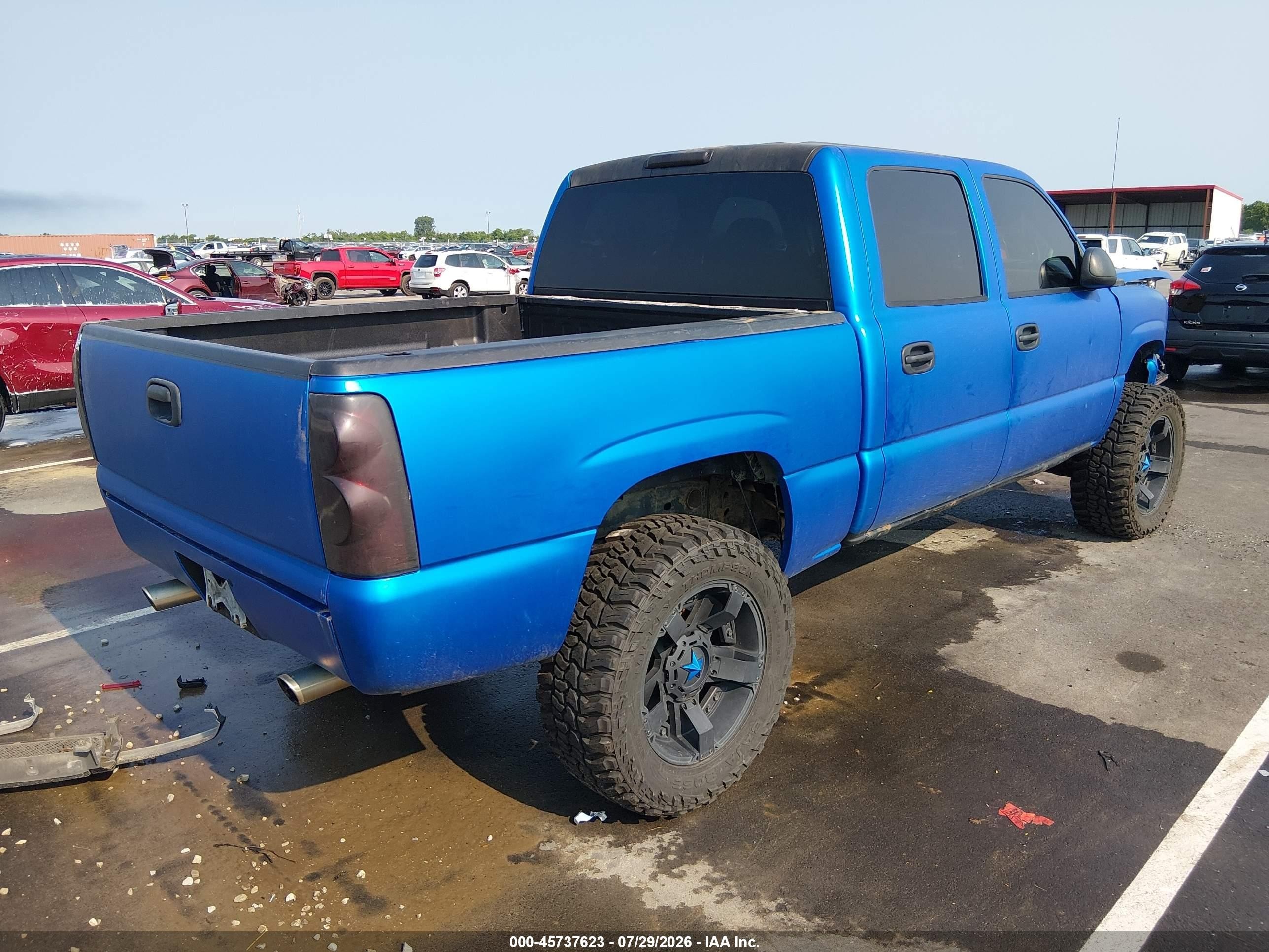 2005 Chevrolet Silverado 1500 Lt Синий vin: 2GCEK13T151386855