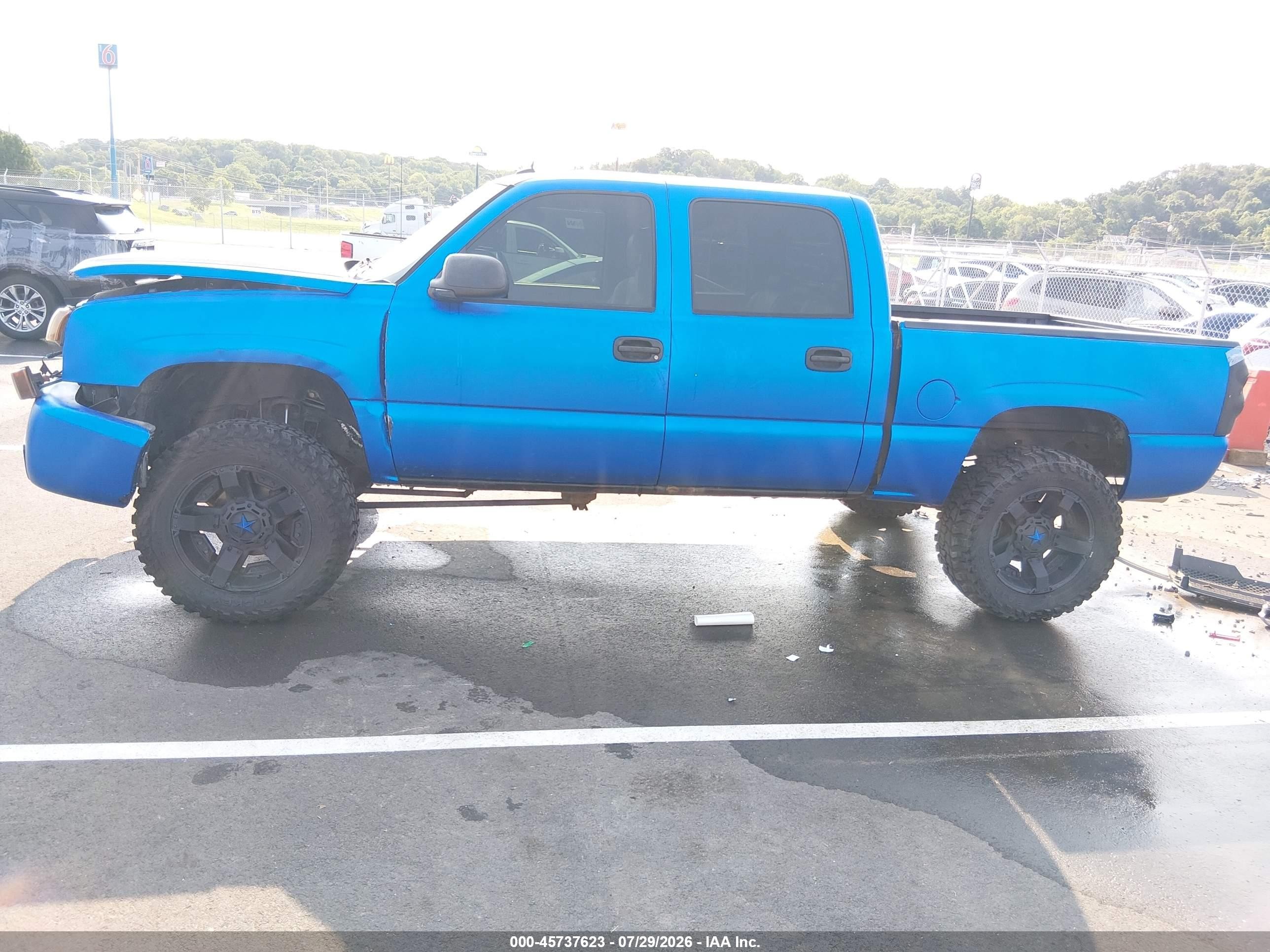 2005 Chevrolet Silverado 1500 Lt Синий vin: 2GCEK13T151386855