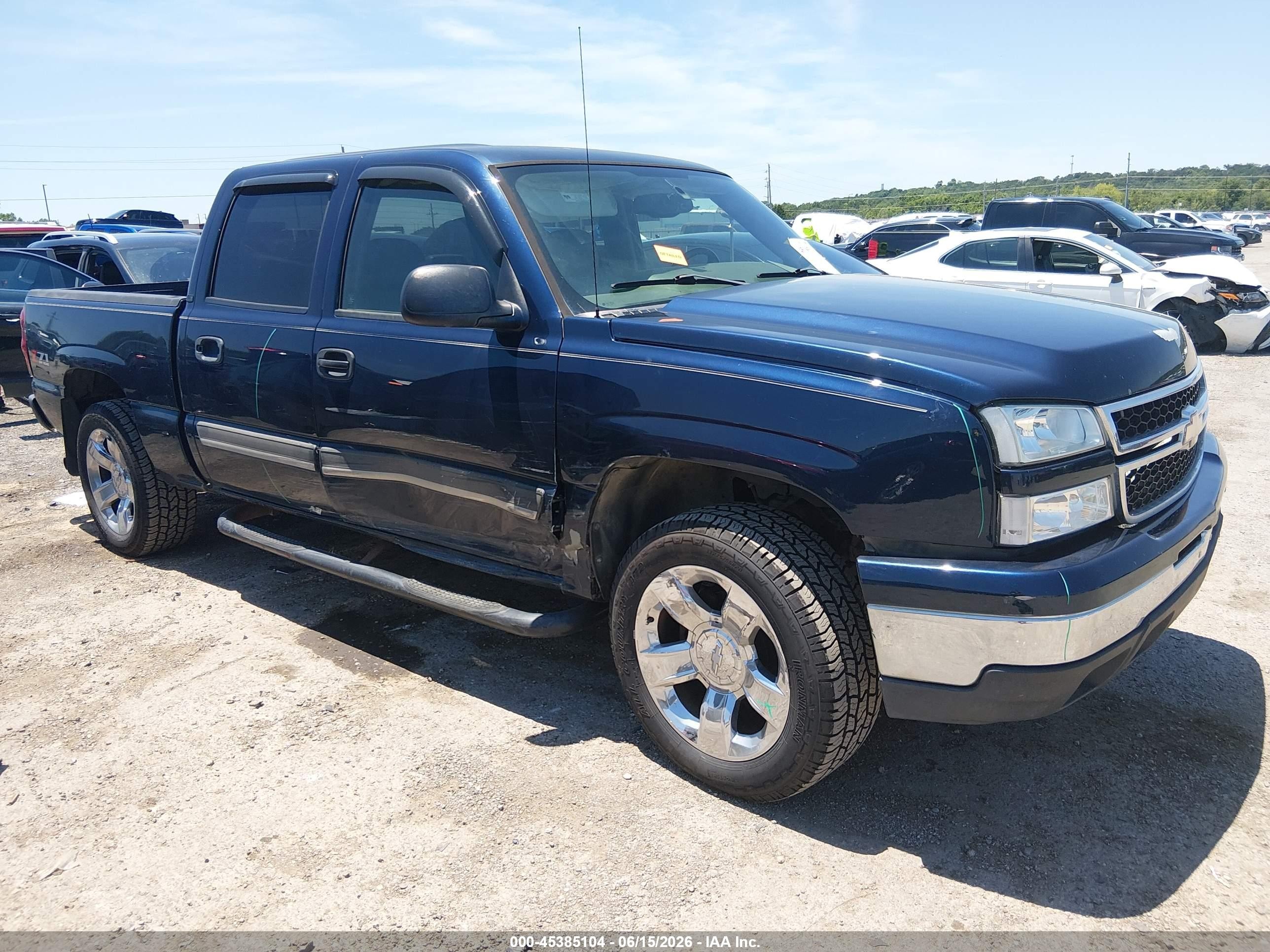2006 Chevrolet Silverado 1500 Lt2 Dark Blue vin: 2GCEK13T161125758