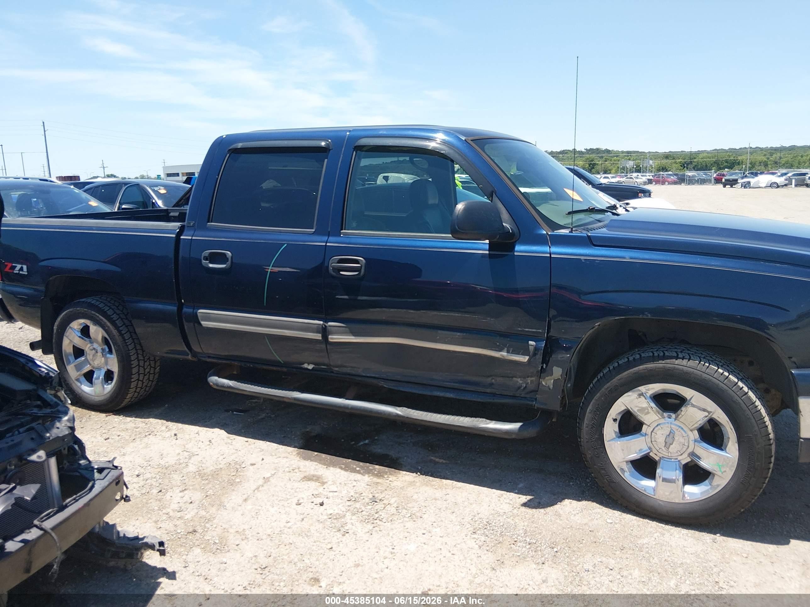 2006 Chevrolet Silverado 1500 Lt2 Dark Blue vin: 2GCEK13T161125758