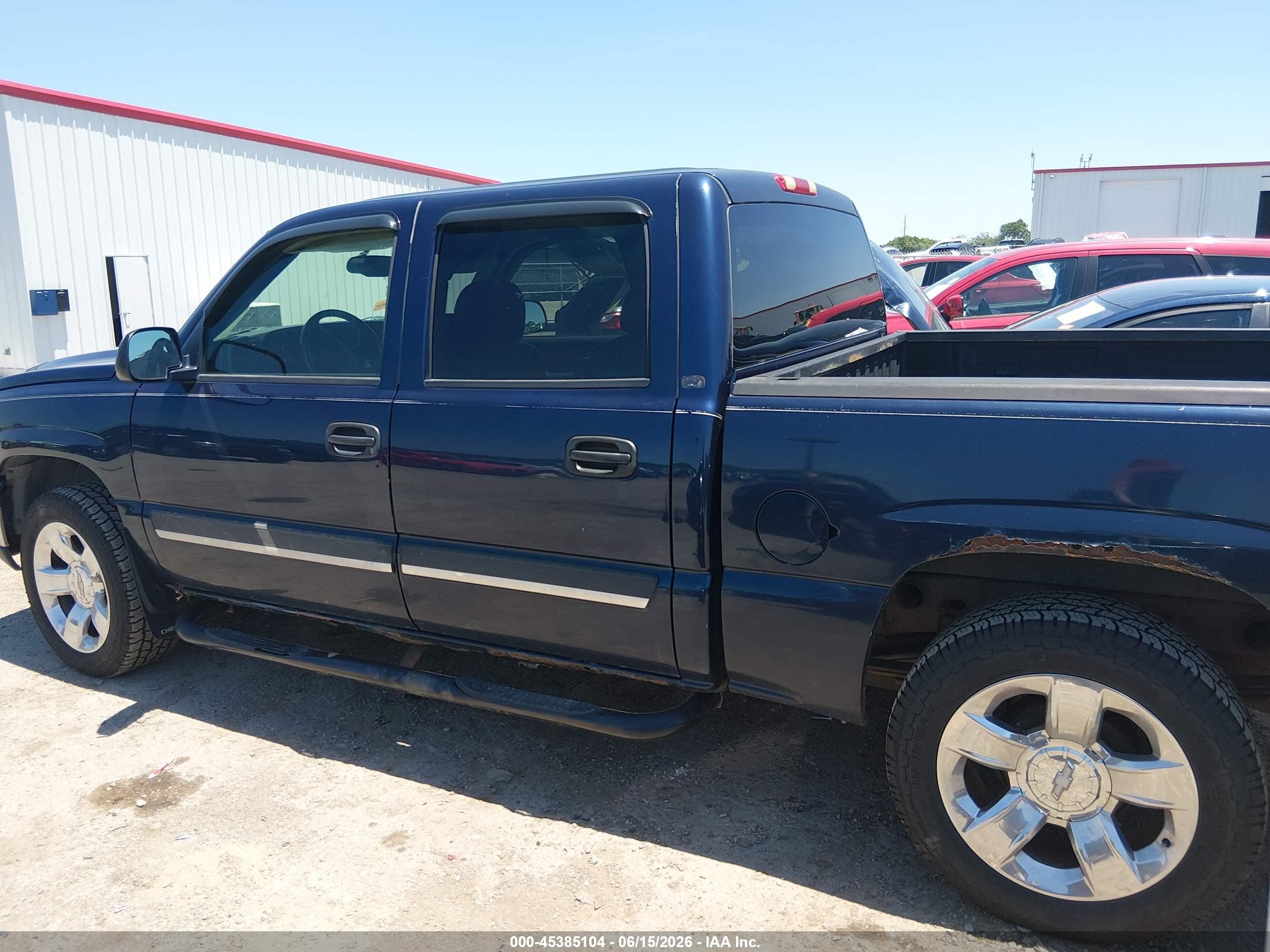 2006 Chevrolet Silverado 1500 Lt2 Dark Blue vin: 2GCEK13T161125758