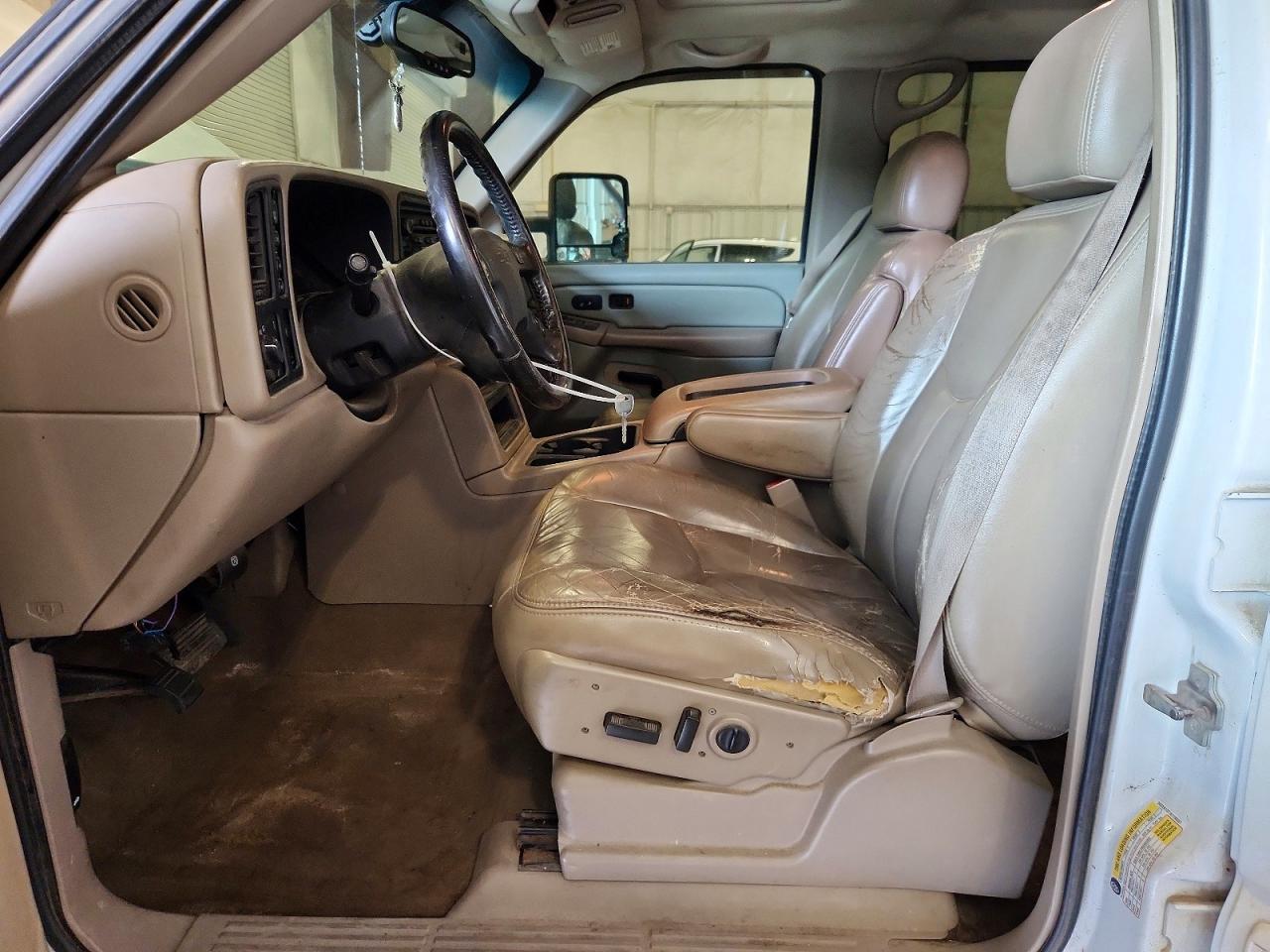 2006 Chevrolet Silverado K1500 White vin: 2GCEK13T161195227