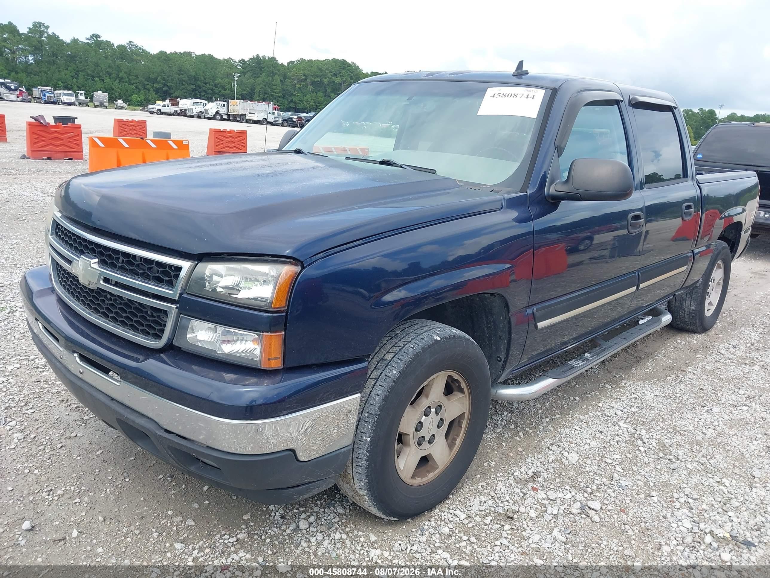 2006 Chevrolet Silverado 1500 Lt3 Blue vin: 2GCEK13T161206002