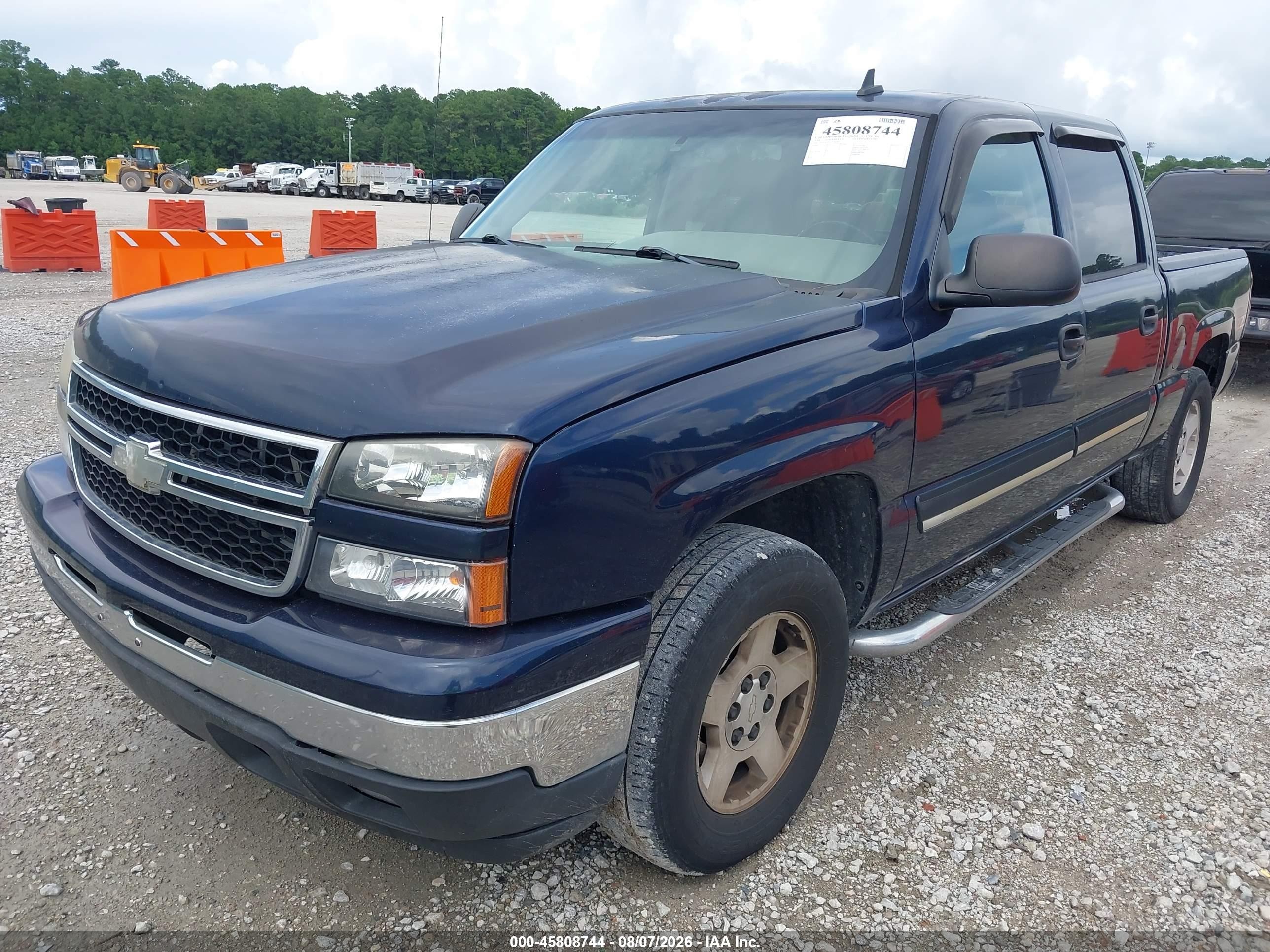 2006 Chevrolet Silverado 1500 Lt3 Blue vin: 2GCEK13T161206002