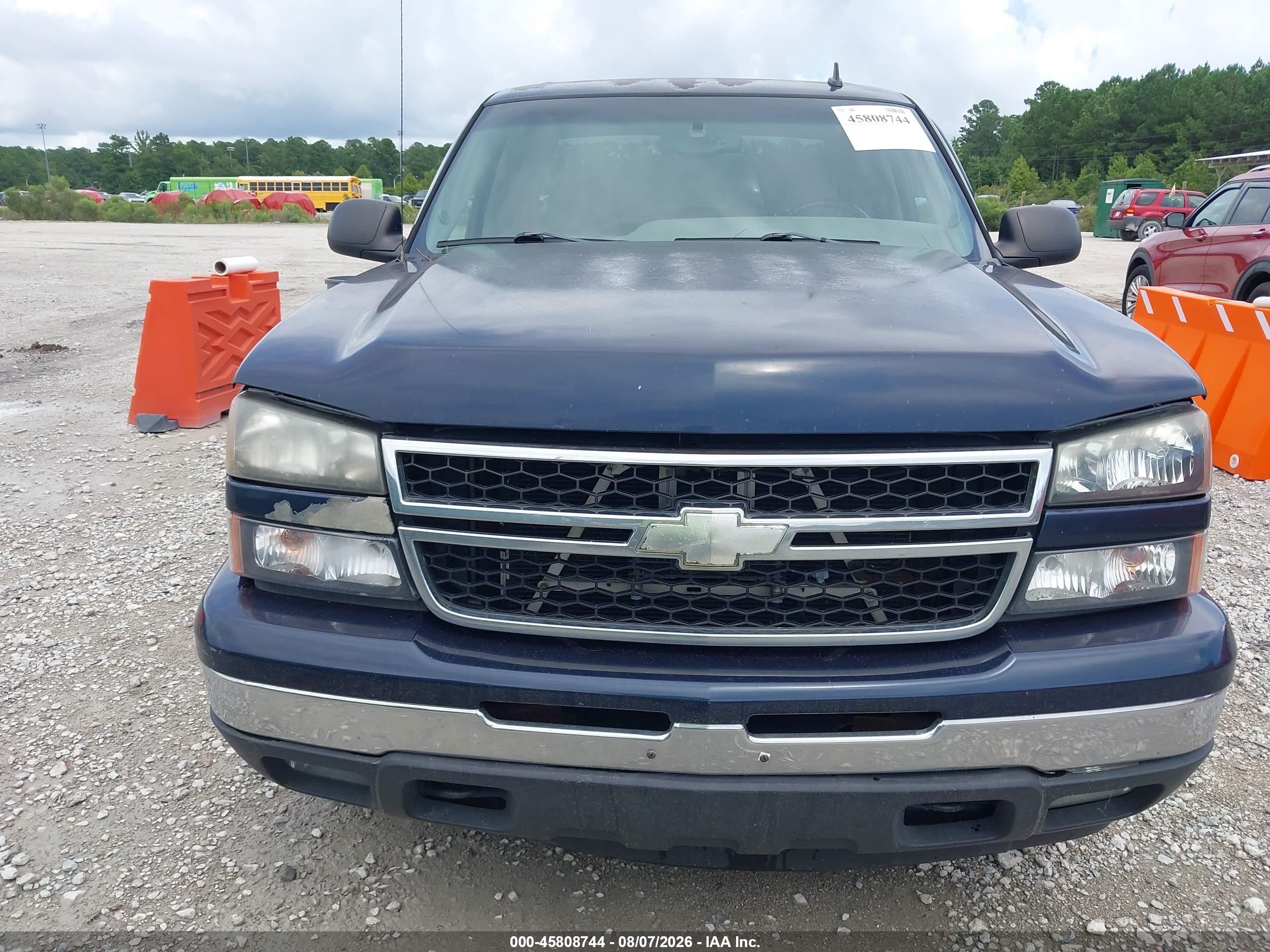 2006 Chevrolet Silverado 1500 Lt3 Blue vin: 2GCEK13T161206002