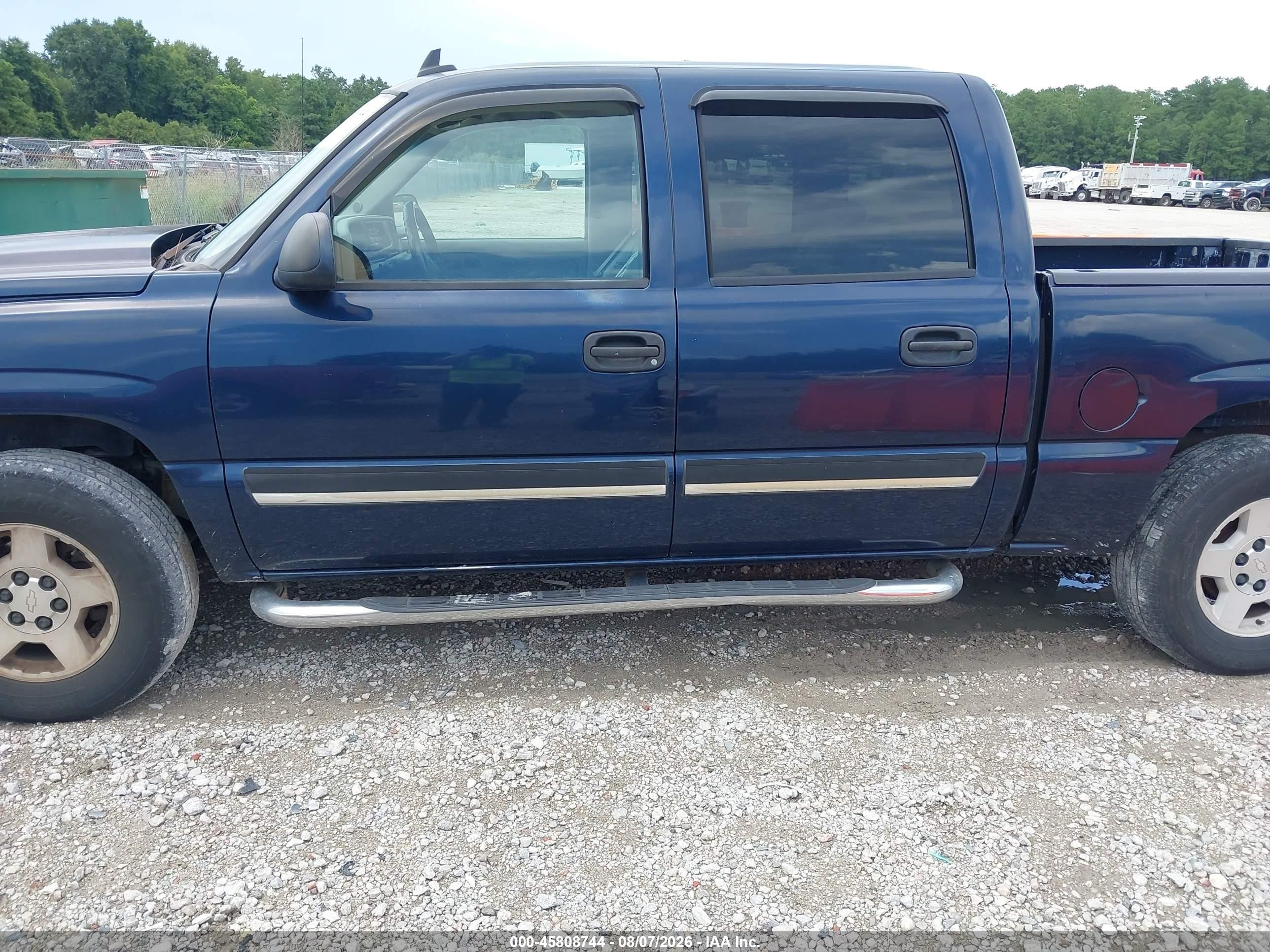 2006 Chevrolet Silverado 1500 Lt3 Blue vin: 2GCEK13T161206002