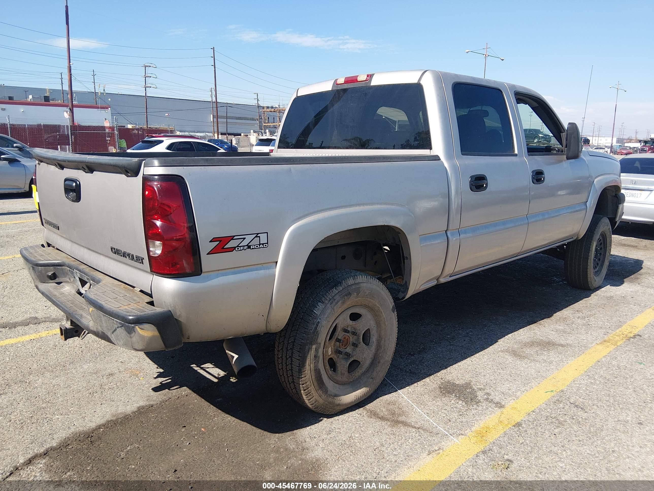 2004 Chevrolet Silverado 1500 Z71 Champagne vin: 2GCEK13T241417318