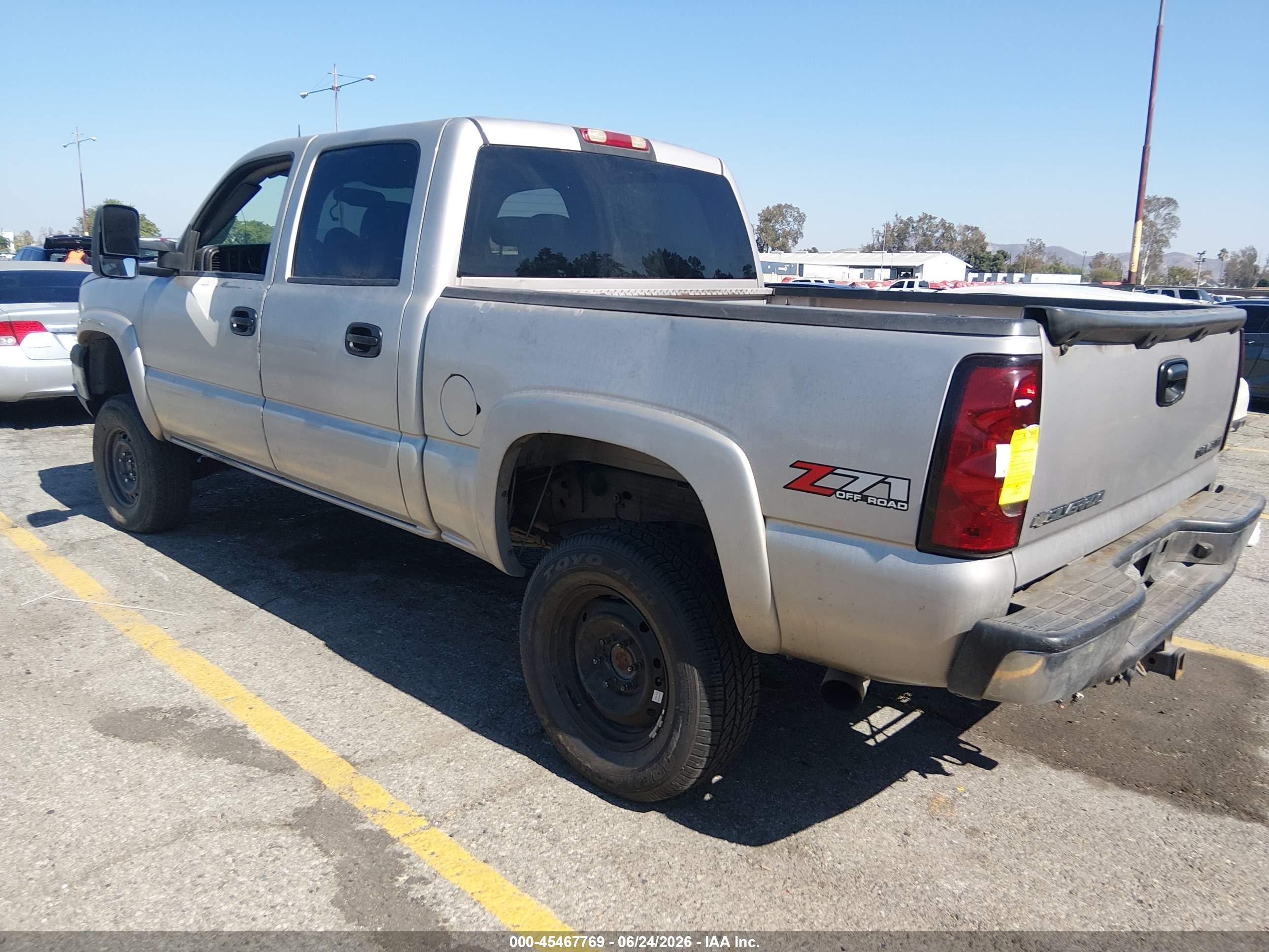 2004 Chevrolet Silverado 1500 Z71 Champagne vin: 2GCEK13T241417318