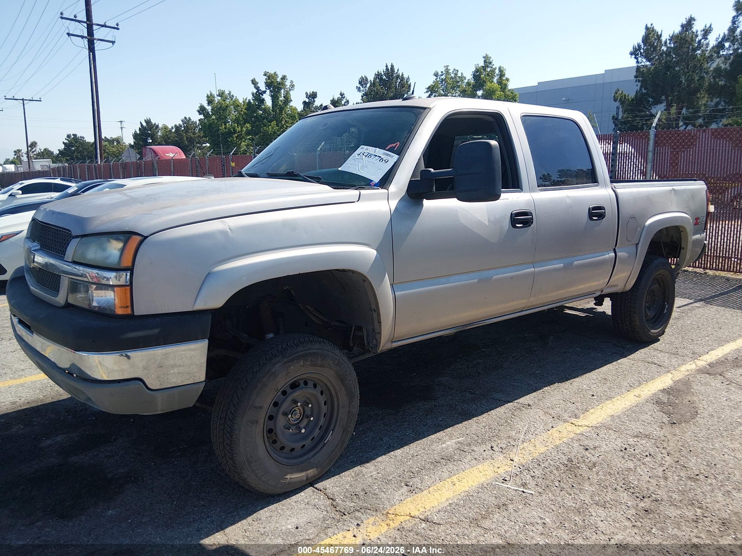 2004 Chevrolet Silverado 1500 Z71 Champagne vin: 2GCEK13T241417318