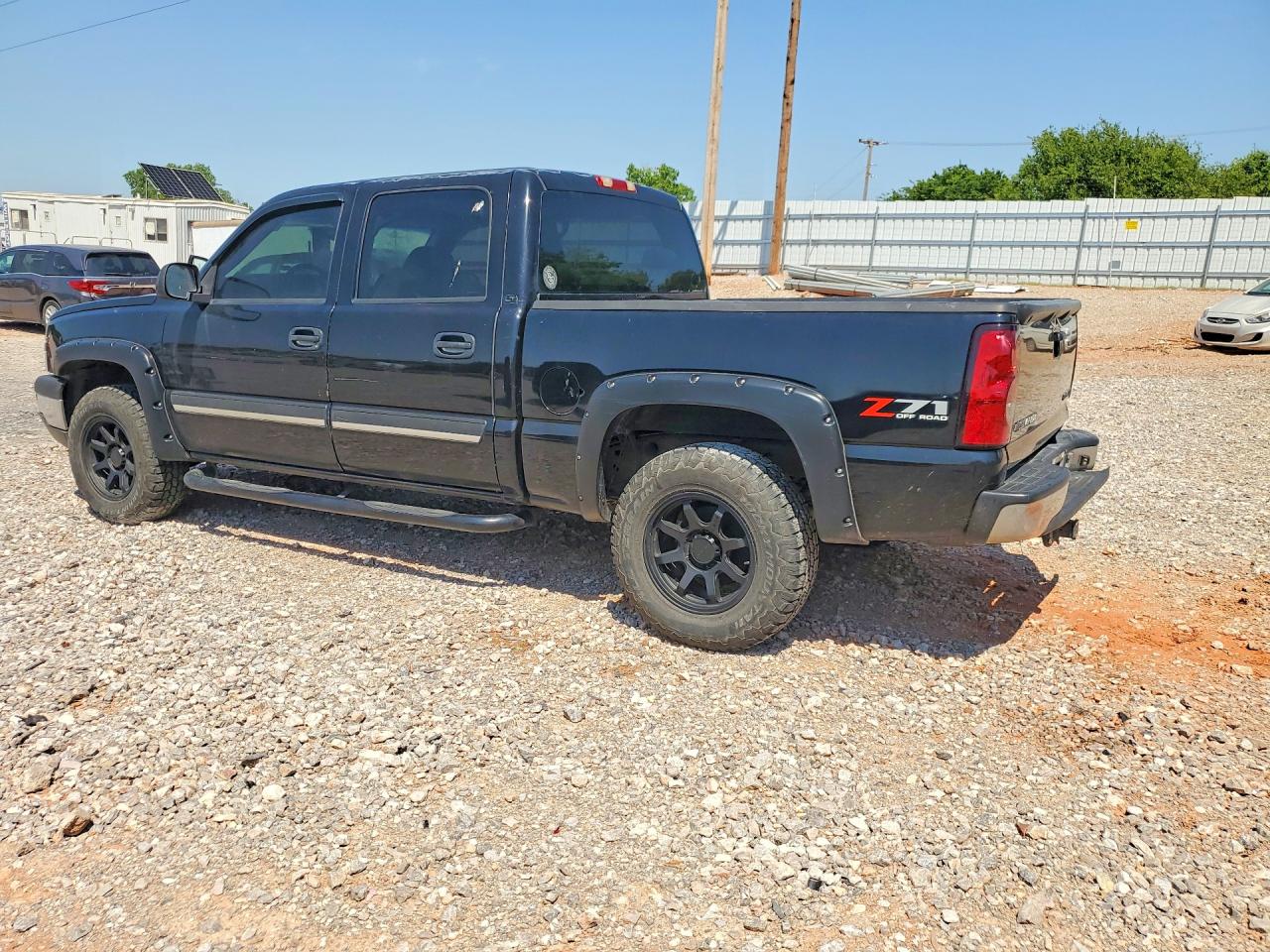 2005 Chevrolet Silverado K1500 Black vin: 2GCEK13T251274887