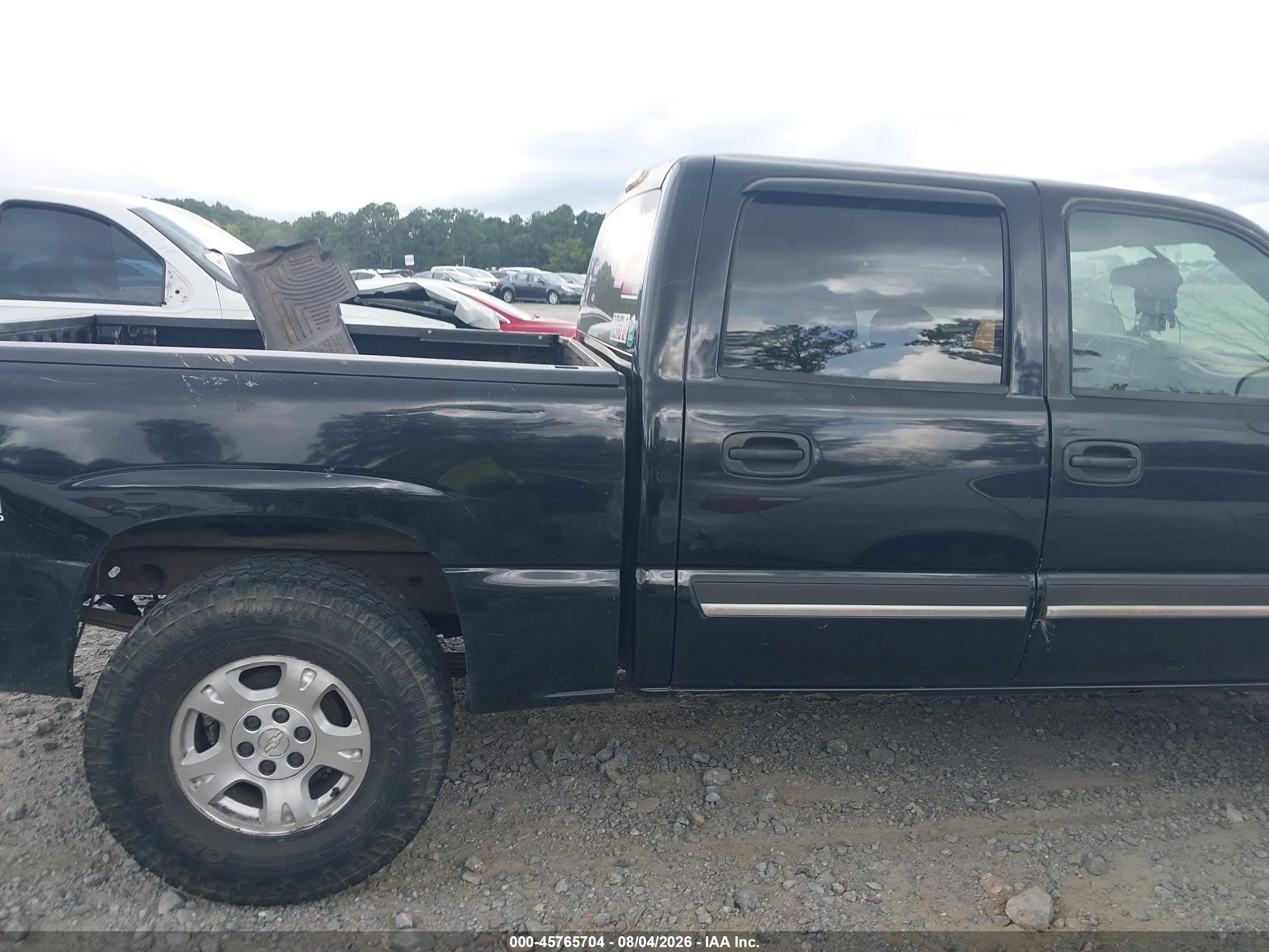 2005 Chevrolet Silverado 1500 Z71 Black vin: 2GCEK13T251342041