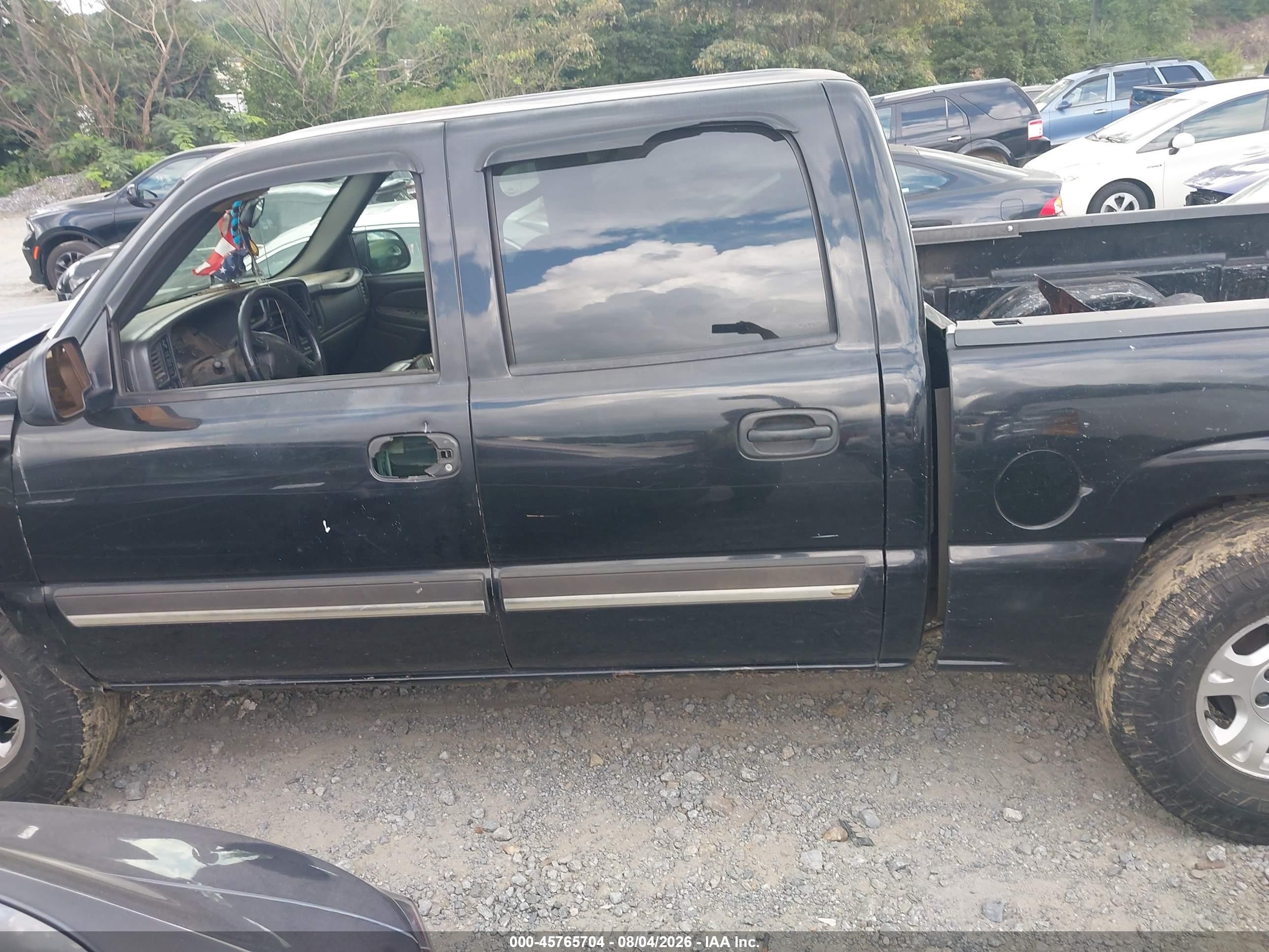 2005 Chevrolet Silverado 1500 Z71 Black vin: 2GCEK13T251342041