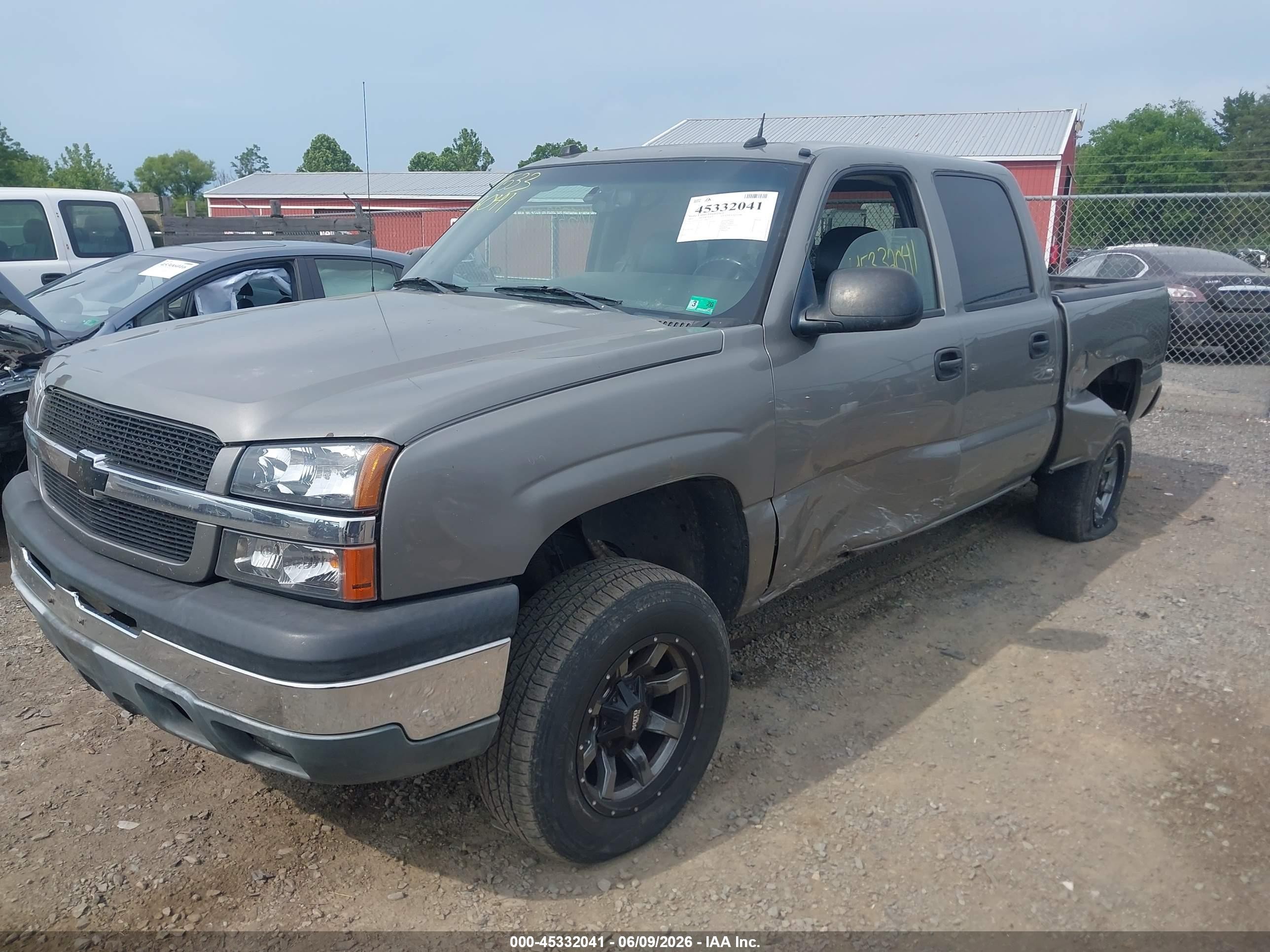 2005 Chevrolet Silverado 1500 Lt Gray vin: 2GCEK13T251394575