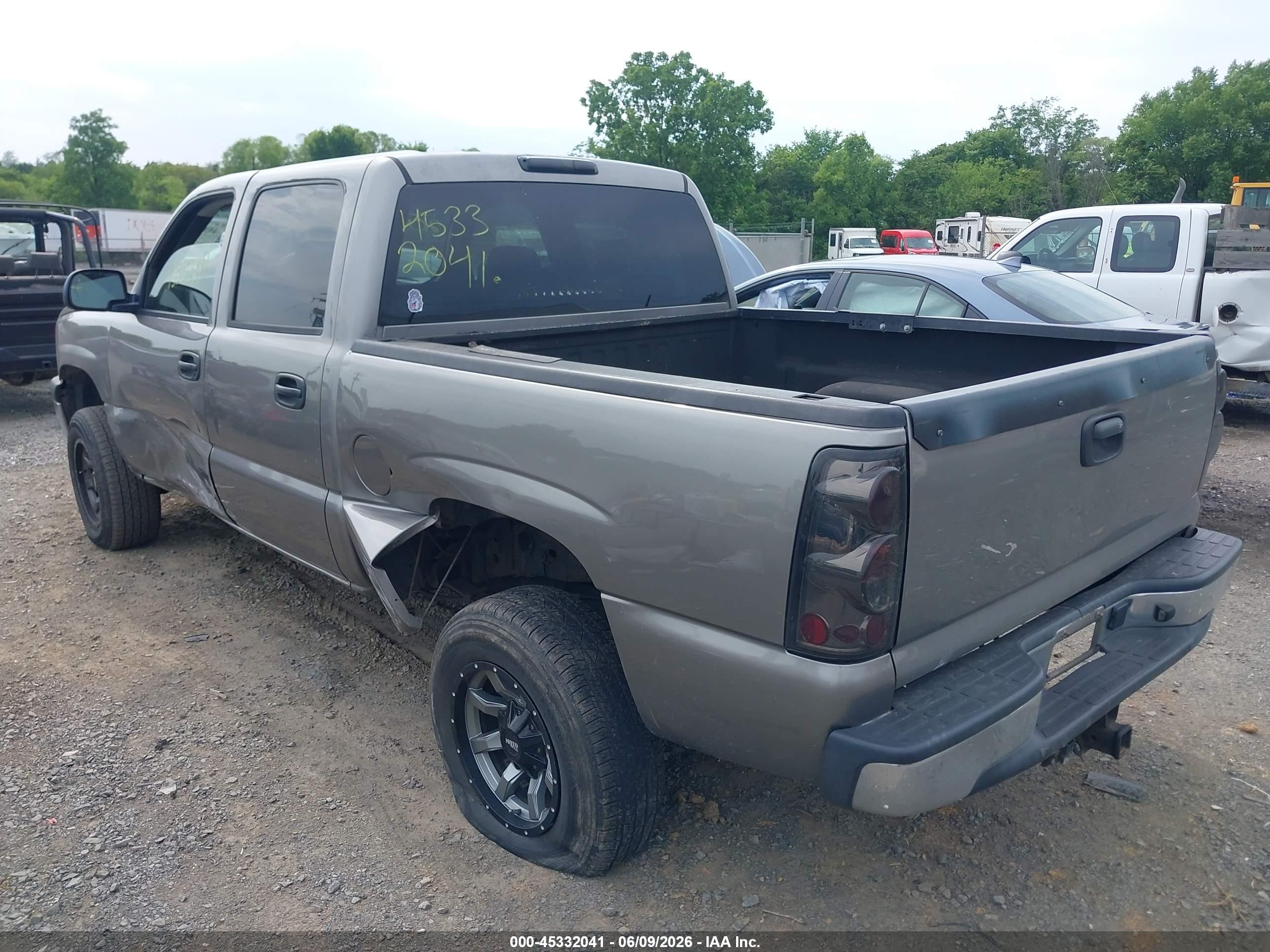 2005 Chevrolet Silverado 1500 Lt Gray vin: 2GCEK13T251394575