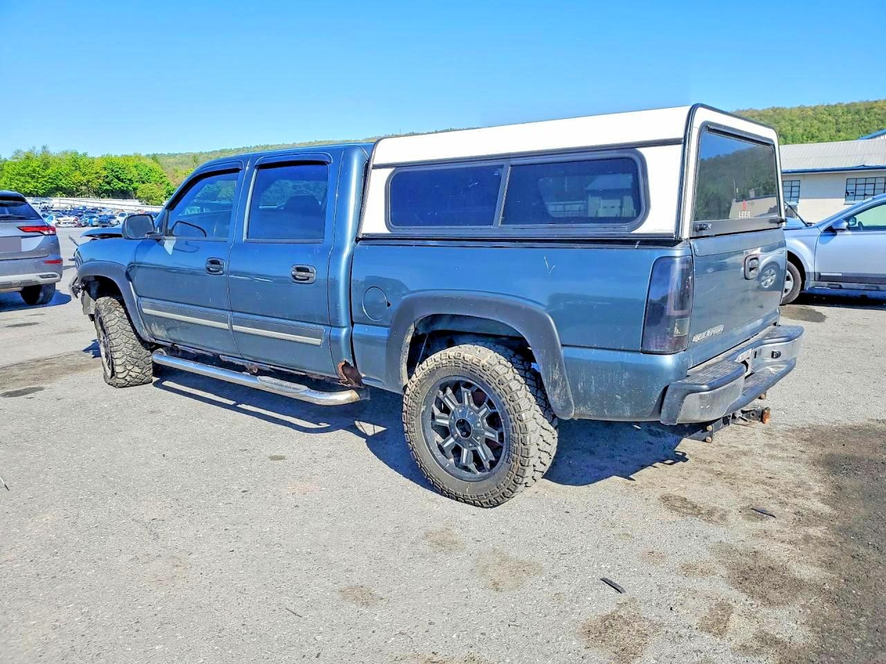 2006 Chevrolet Silverado K1500 Серый vin: 2GCEK13T261125493