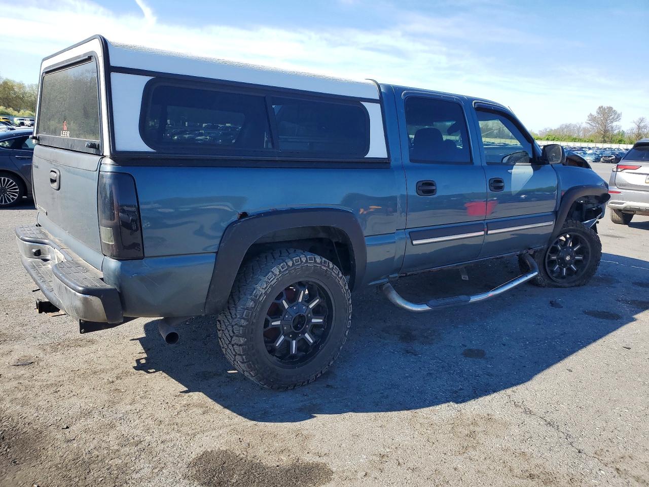 2006 Chevrolet Silverado K1500 Серый vin: 2GCEK13T261125493