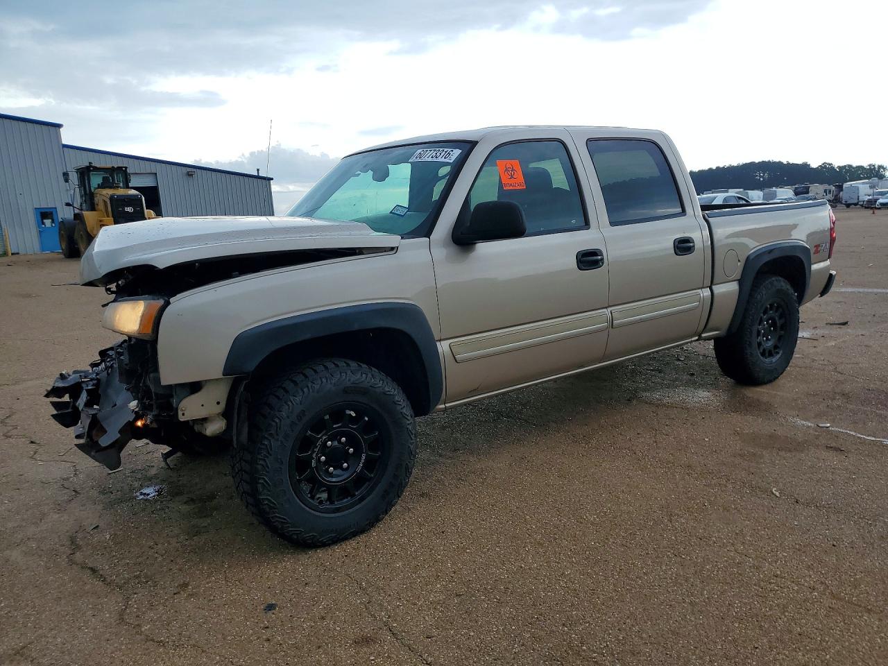 2006 Chevrolet Silverado K1500 Beige vin: 2GCEK13T261202363