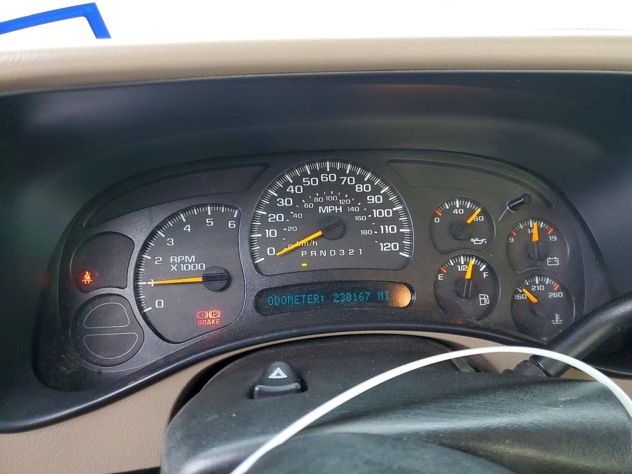 2006 Chevrolet Silverado K1500 Beige vin: 2GCEK13T261202363