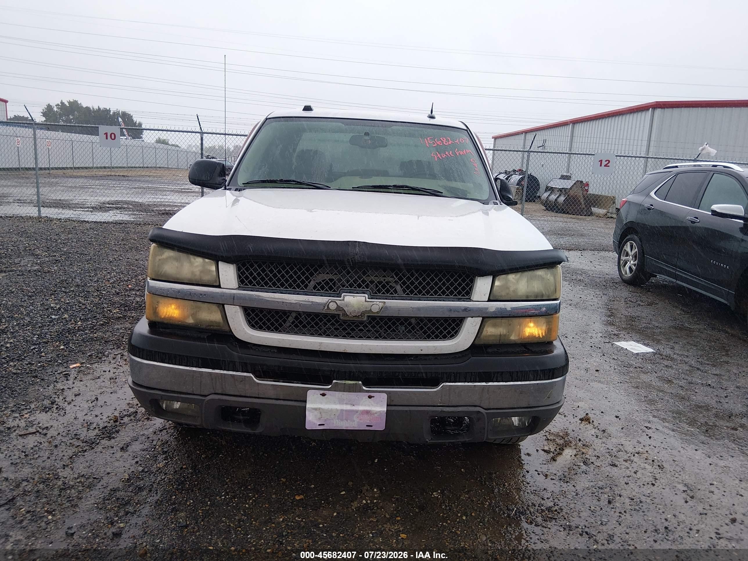 2004 Chevrolet Silverado 1500 Z71 White vin: 2GCEK13T341326266
