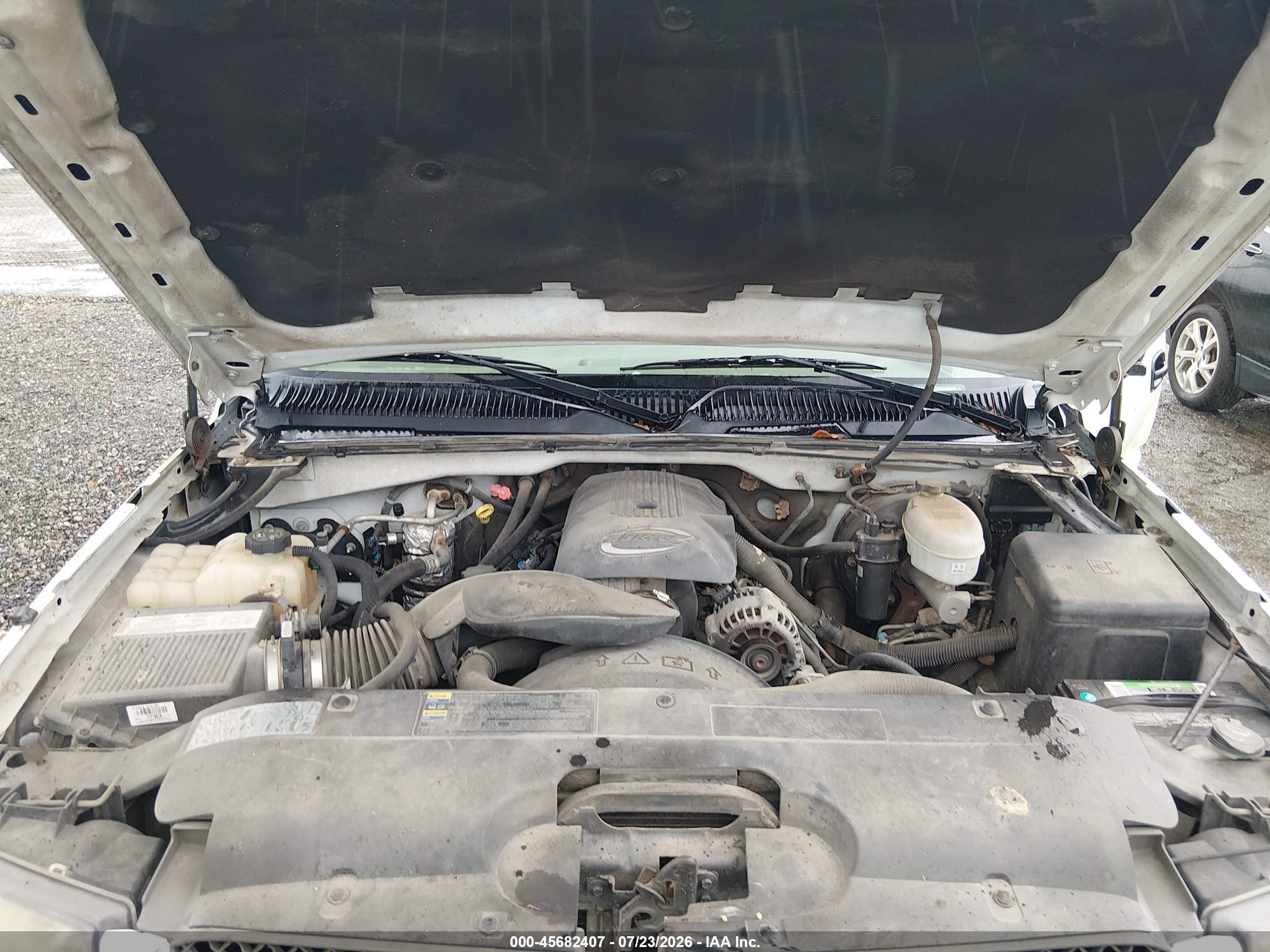 2004 Chevrolet Silverado 1500 Z71 White vin: 2GCEK13T341326266