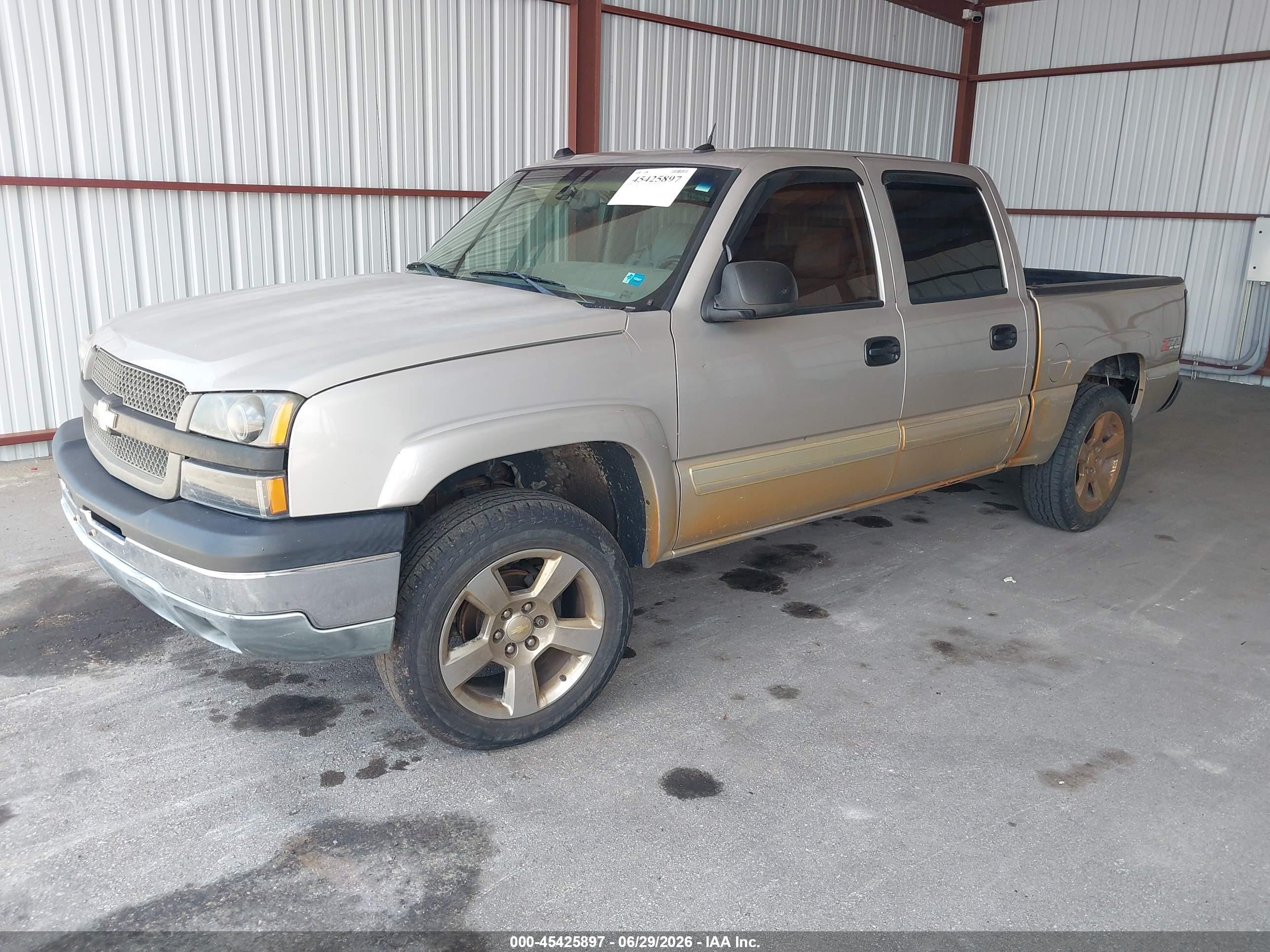 2004 Chevrolet Silverado 1500 Z71 Tan vin: 2GCEK13T341346632