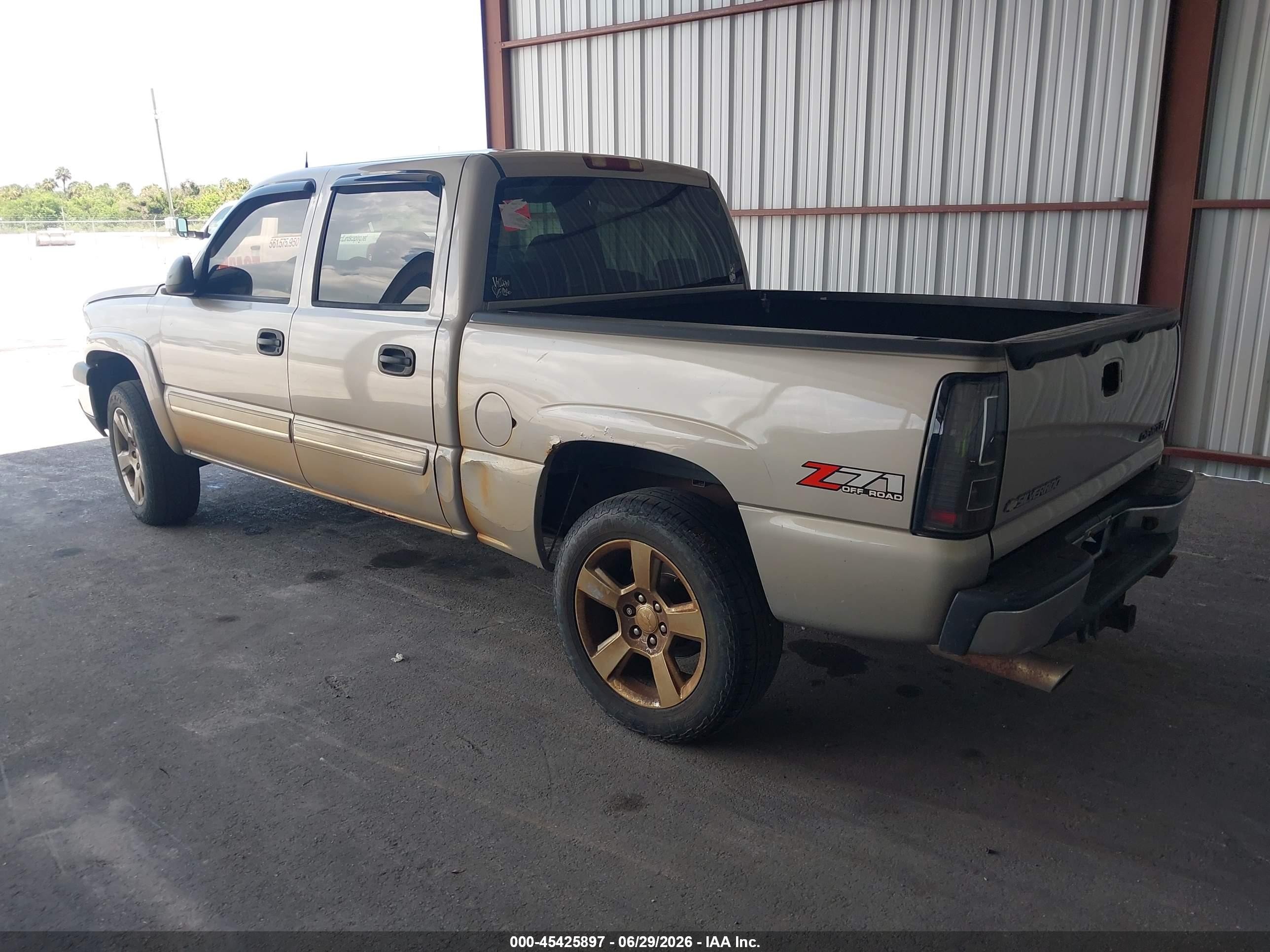 2004 Chevrolet Silverado 1500 Z71 Tan vin: 2GCEK13T341346632