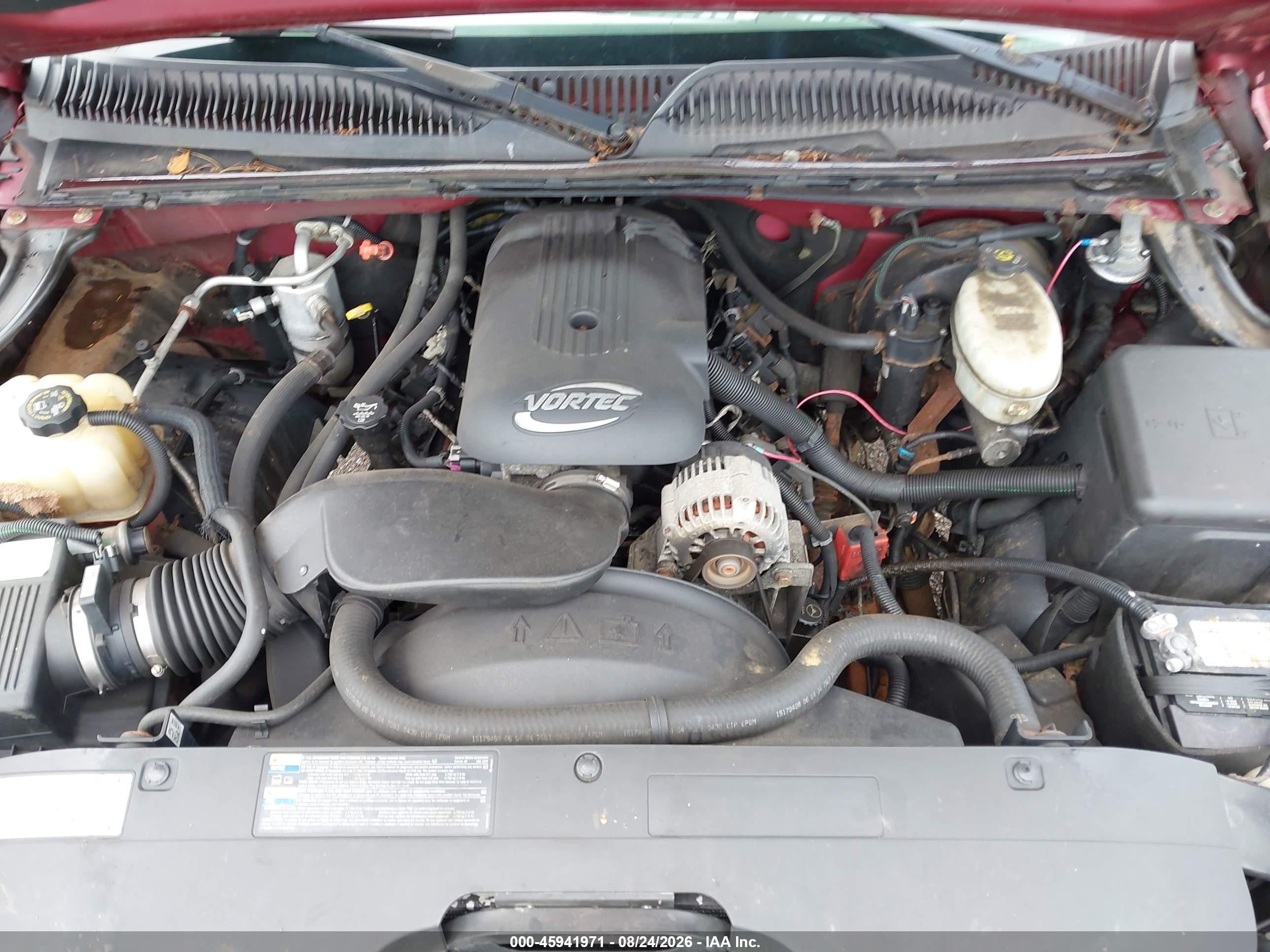 2004 Chevrolet Silverado K1500 Burgundy vin: 2GCEK13T341415593