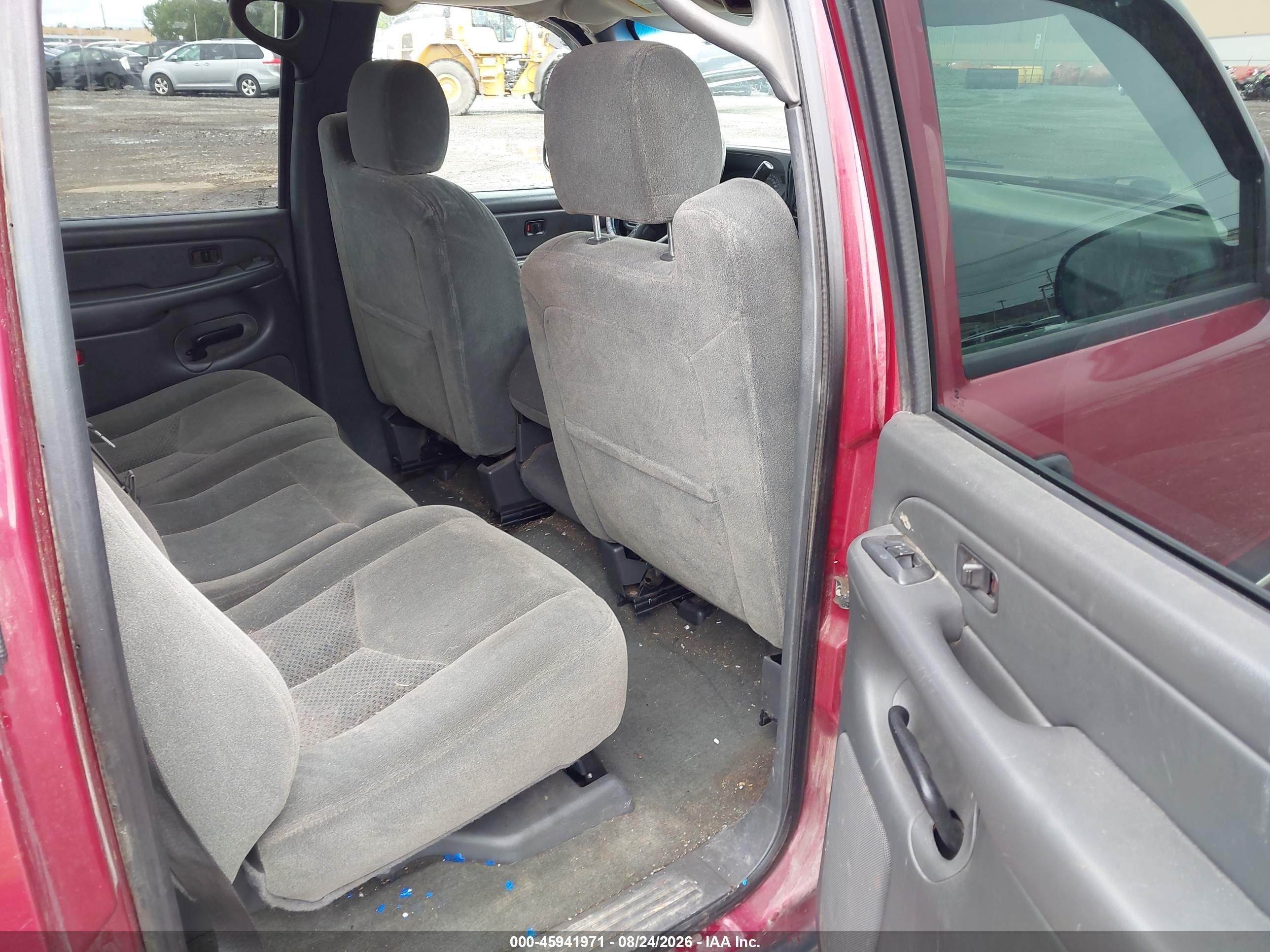 2004 Chevrolet Silverado K1500 Burgundy vin: 2GCEK13T341415593