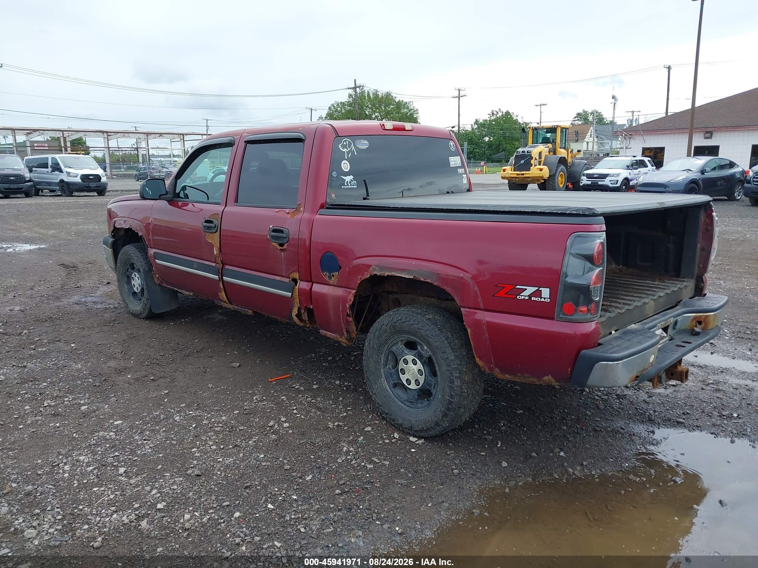 2004 Chevrolet Silverado K1500 Burgundy vin: 2GCEK13T341415593