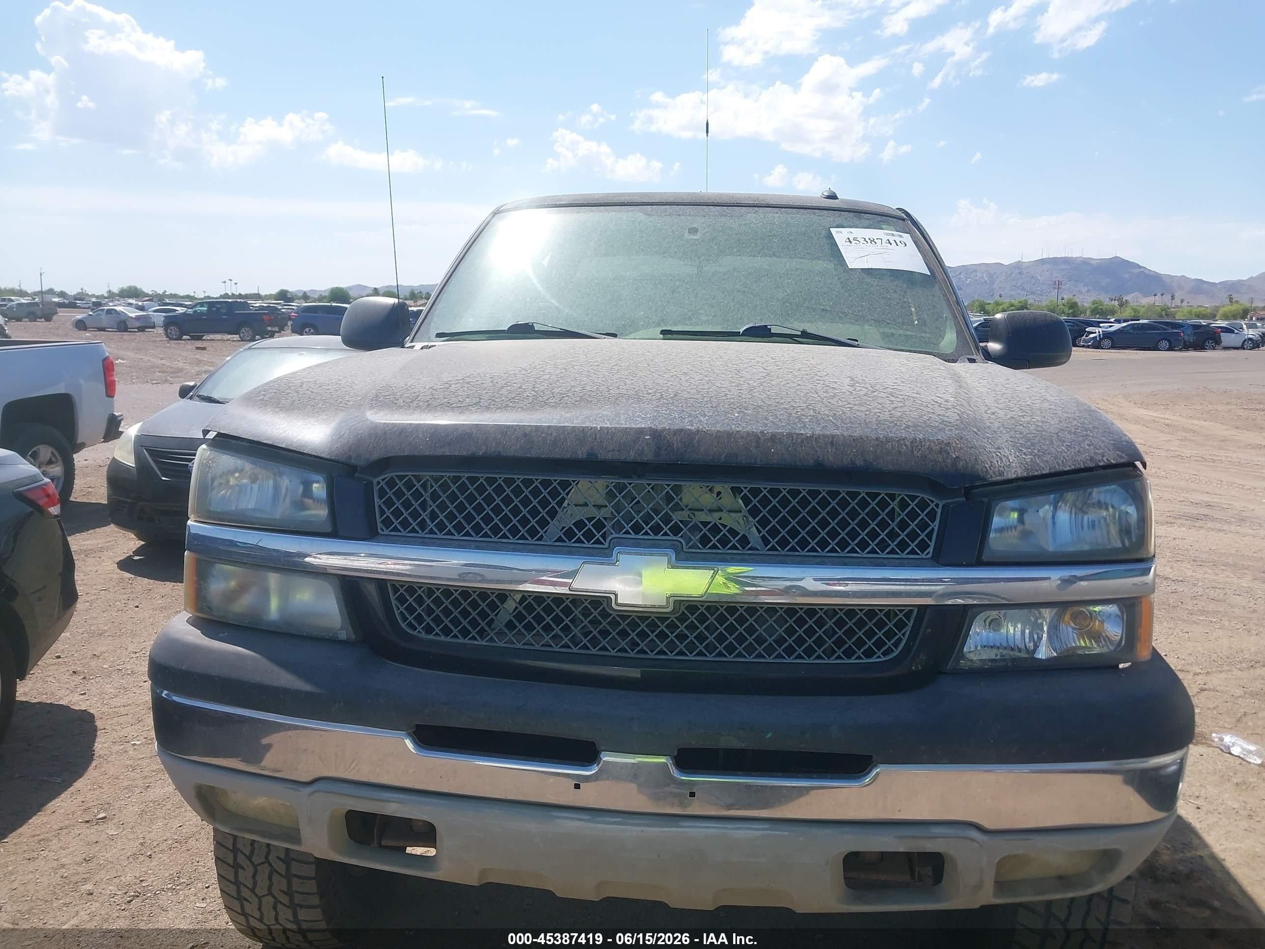 2004 Chevrolet Silverado 1500 Lt Black vin: 2GCEK13T341419157