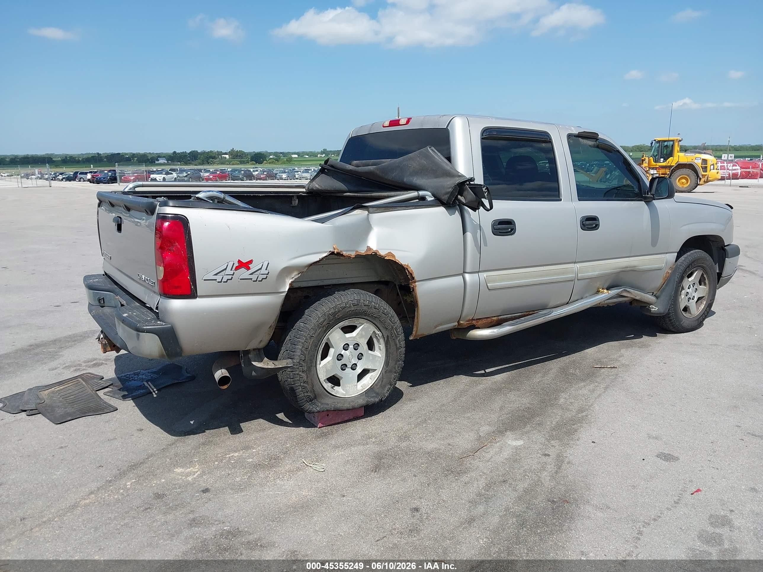 2005 Chevrolet Silverado 1500 Ls Серый vin: 2GCEK13T351225701