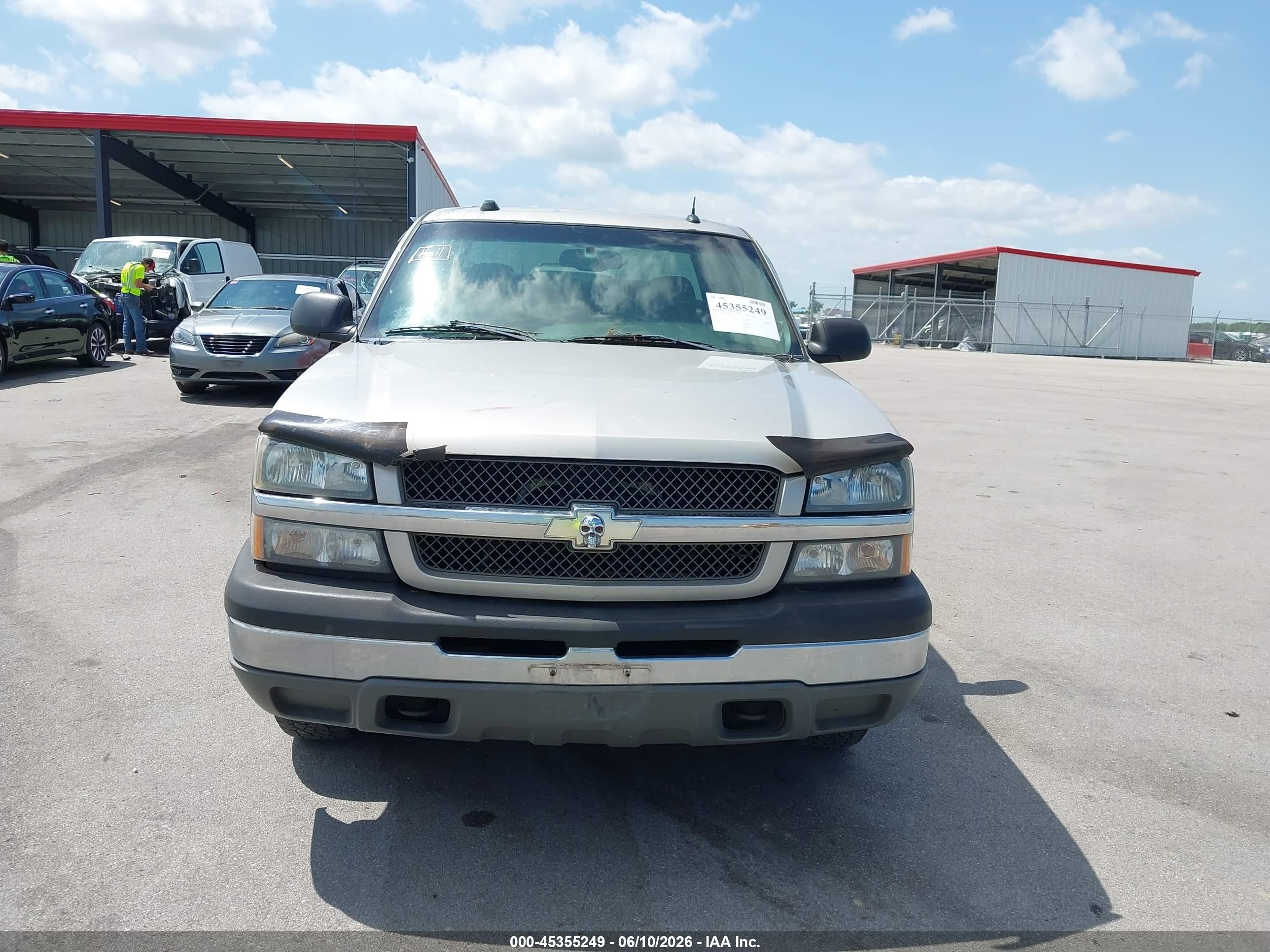 2005 Chevrolet Silverado 1500 Ls Серый vin: 2GCEK13T351225701
