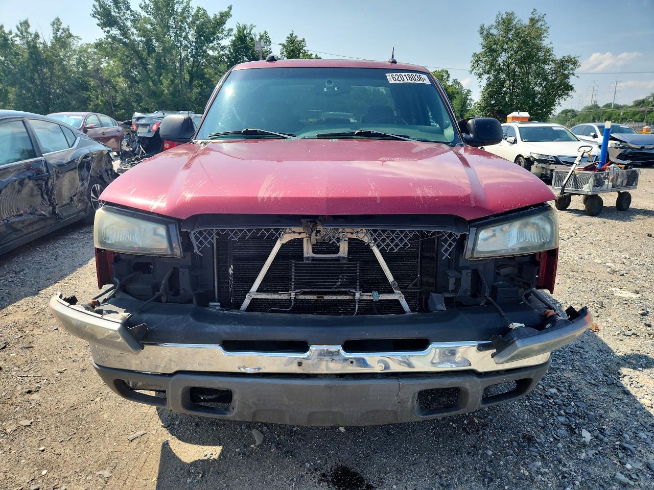2005 Chevrolet Silverado K1500 Burgundy vin: 2GCEK13T351243065
