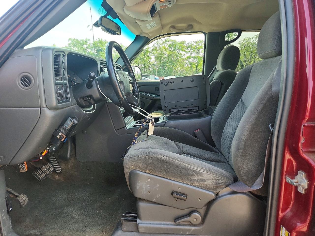 2005 Chevrolet Silverado K1500 Burgundy vin: 2GCEK13T351243065