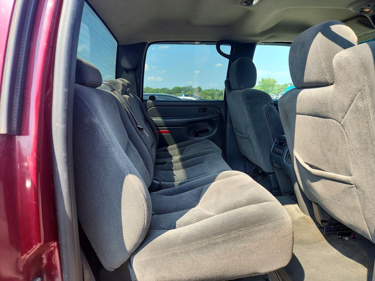 2005 Chevrolet Silverado K1500 Burgundy vin: 2GCEK13T351243065