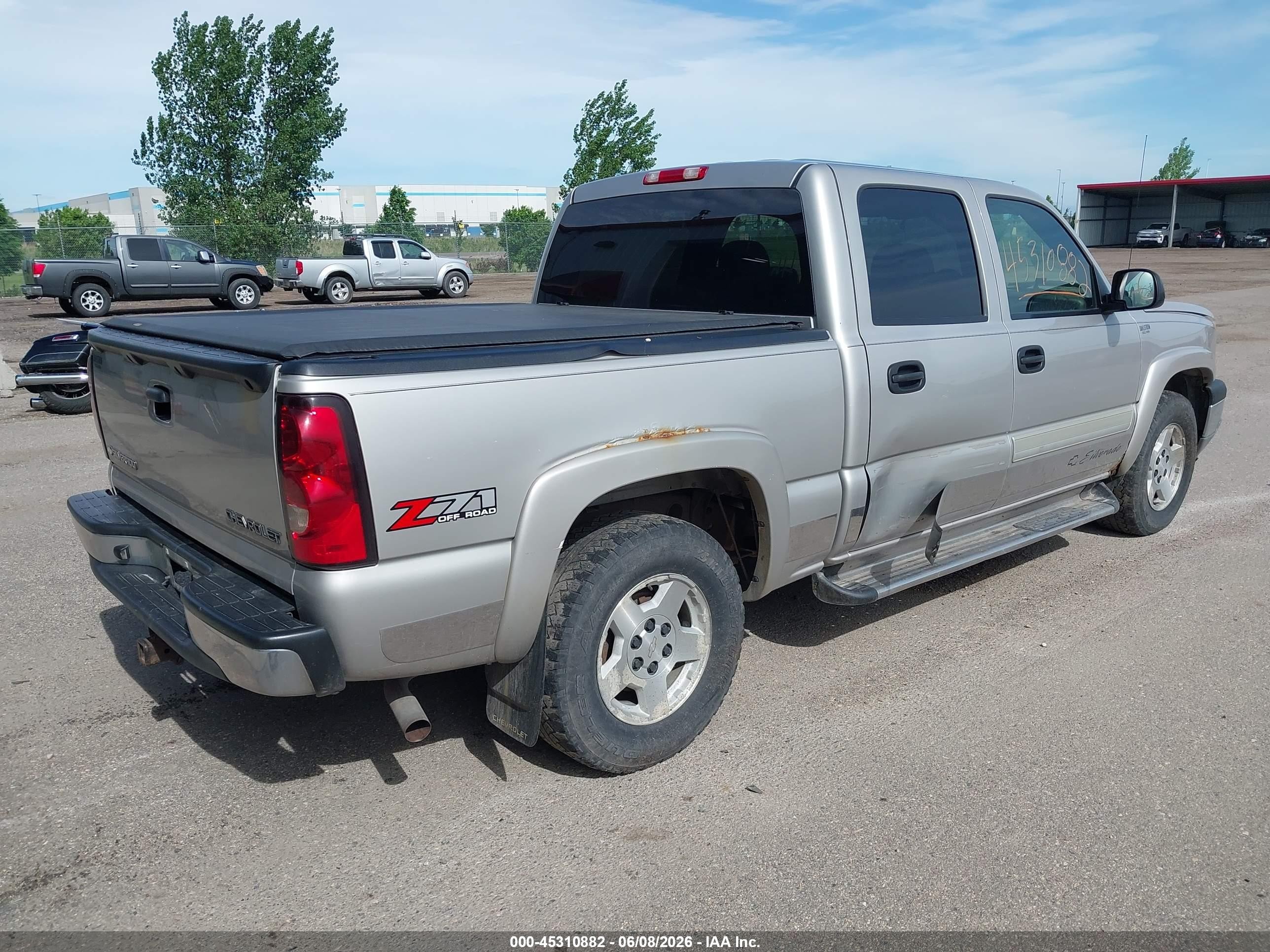 2005 Chevrolet Silverado 1500 Z71 Brown vin: 2GCEK13T351383374