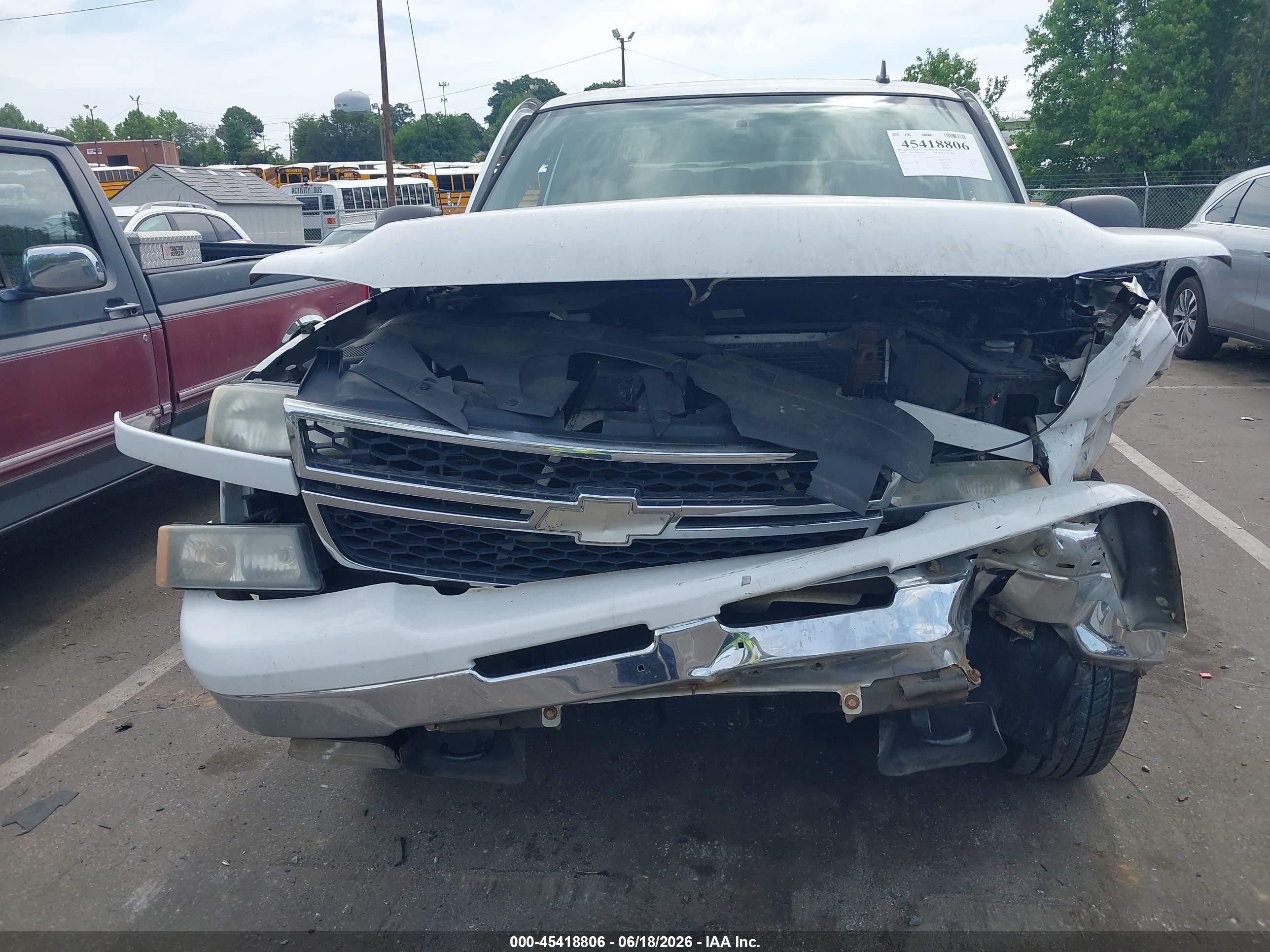 2006 Chevrolet Silverado 1500 Lt2 White vin: 2GCEK13T361104152