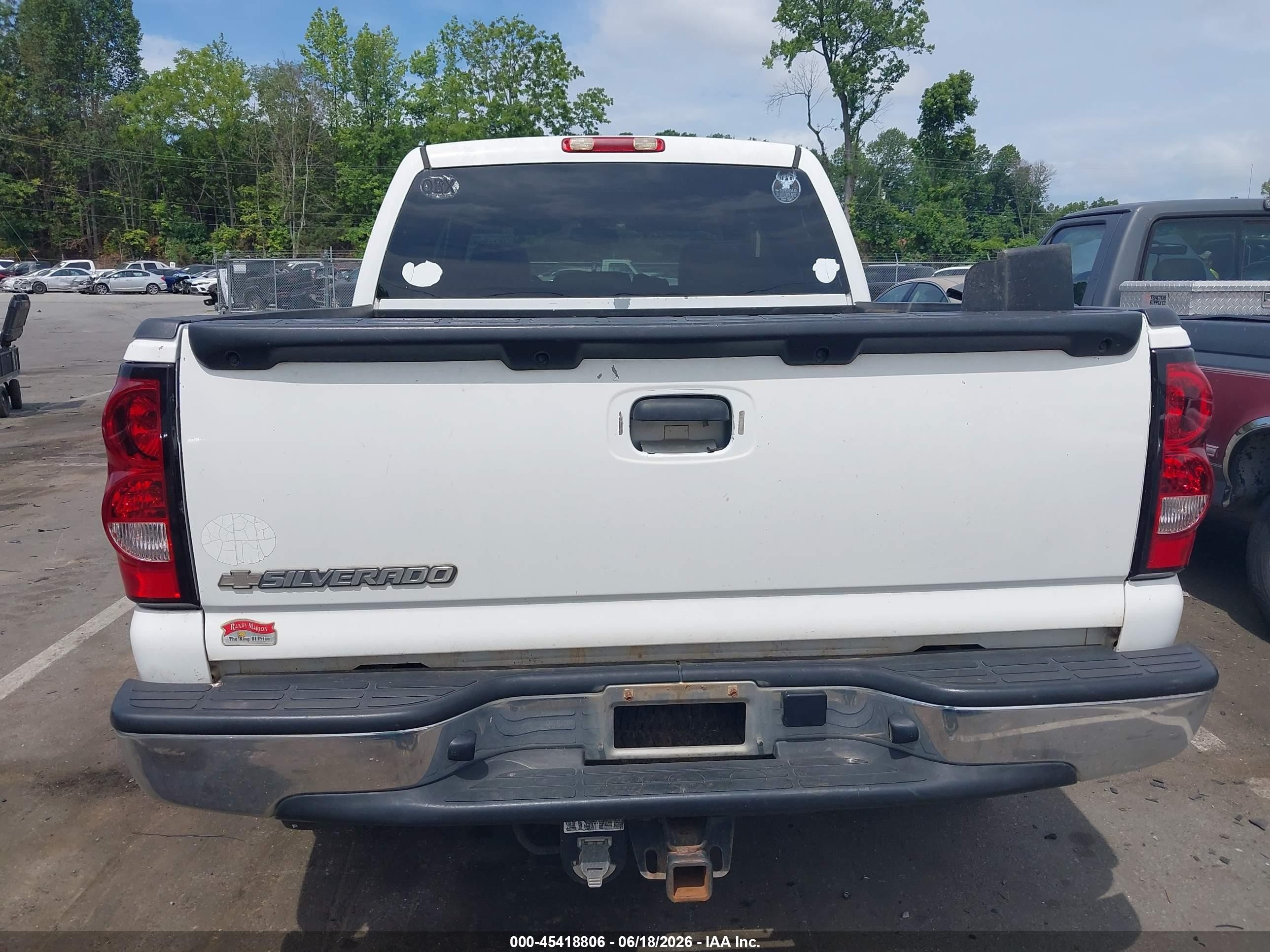 2006 Chevrolet Silverado 1500 Lt2 White vin: 2GCEK13T361104152