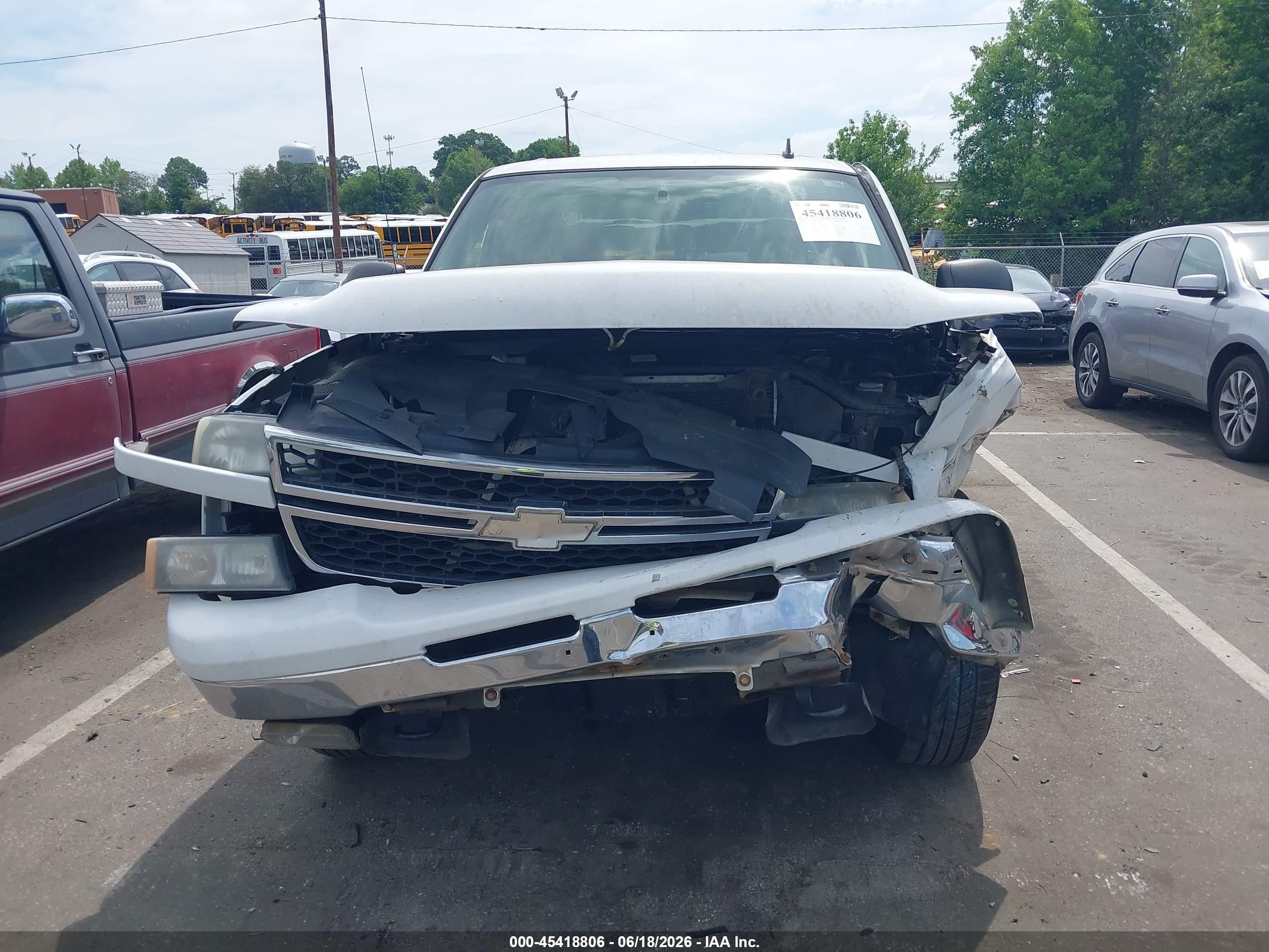 2006 Chevrolet Silverado 1500 Lt2 White vin: 2GCEK13T361104152