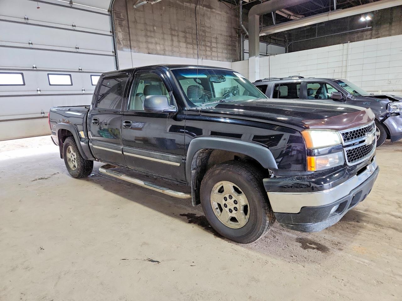 2006 Chevrolet Silverado K1500 Black vin: 2GCEK13T361195701