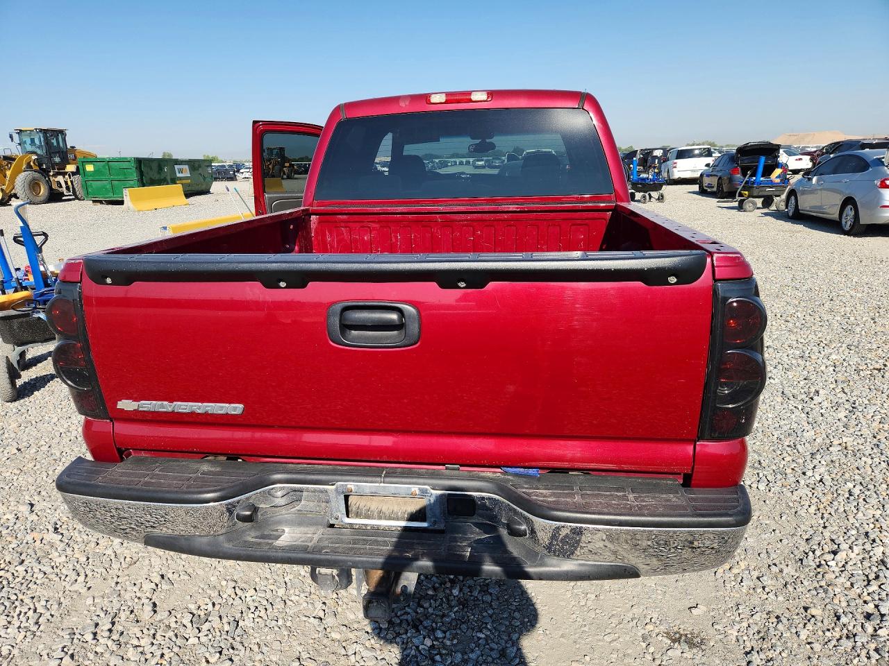 2006 Chevrolet Silverado K1500 Burgundy vin: 2GCEK13T361249434