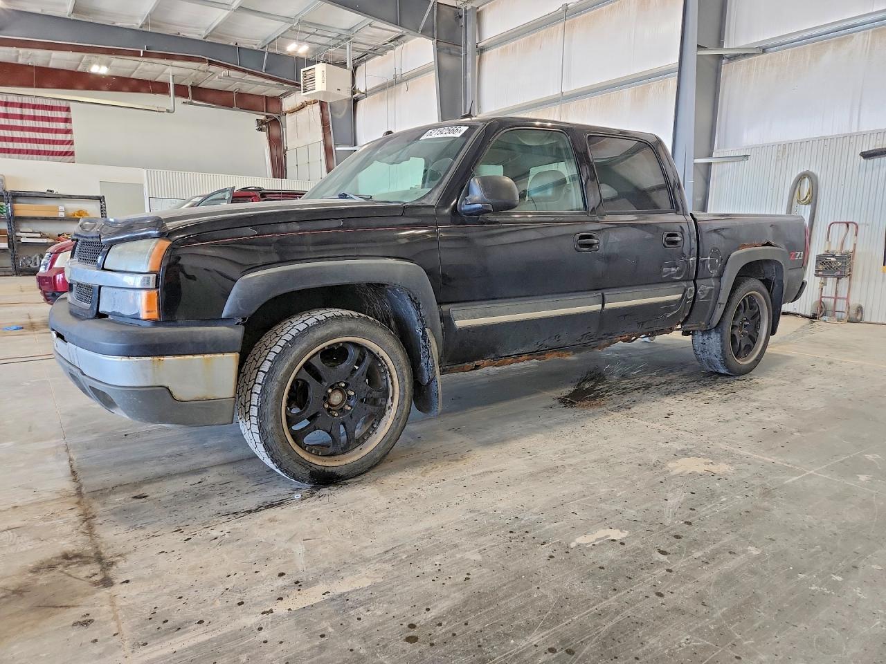 2004 Chevrolet Silverado K1500 Black vin: 2GCEK13T441304597
