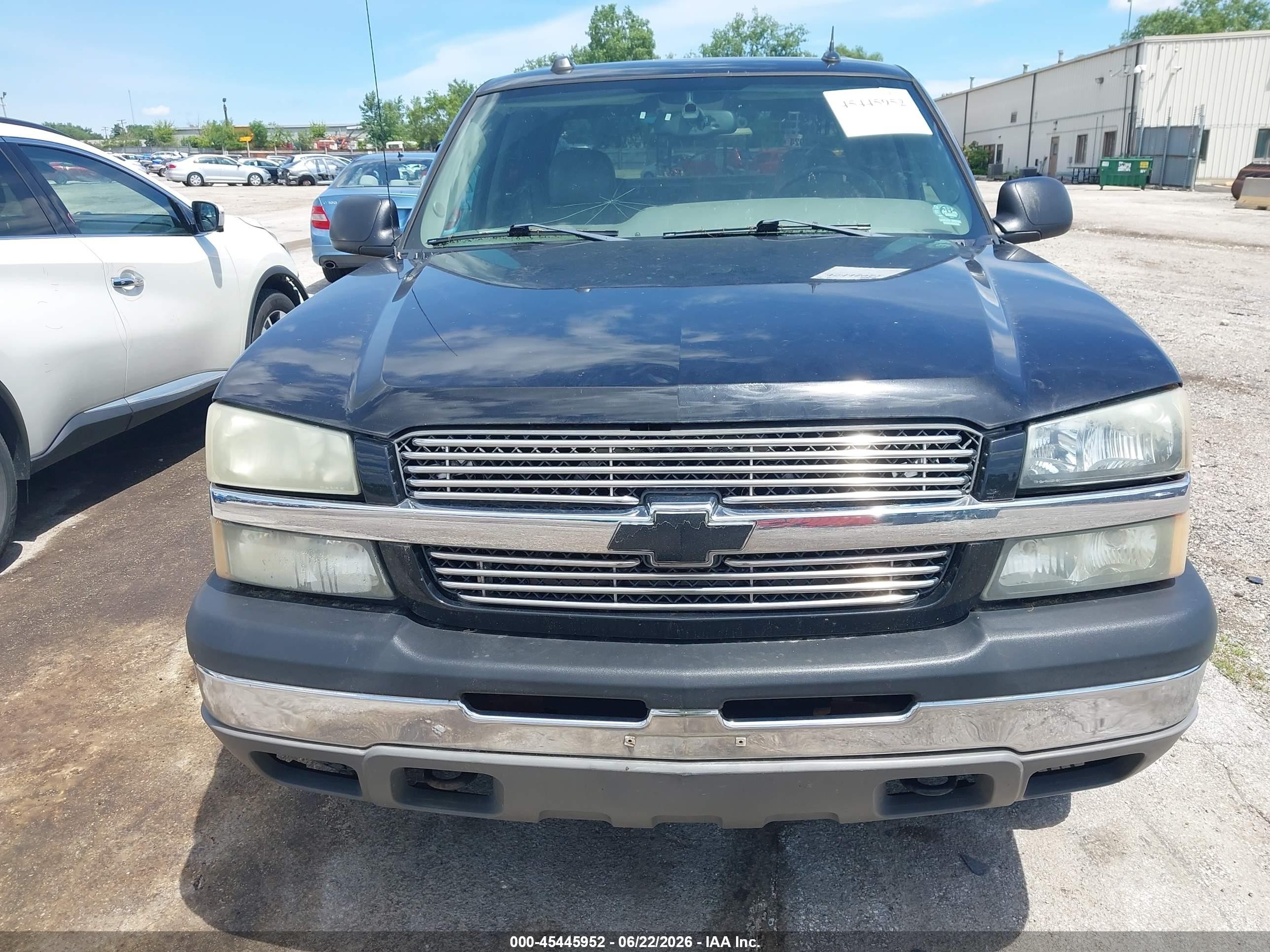 2004 Chevrolet Silverado 1500 Z71 Black vin: 2GCEK13T441310870