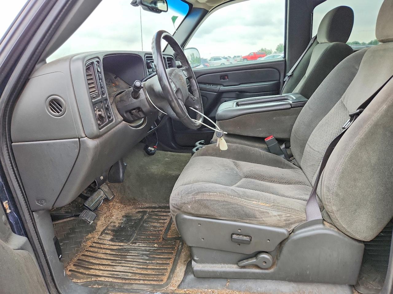 2005 Chevrolet Silverado K1500 Blue vin: 2GCEK13T451117264