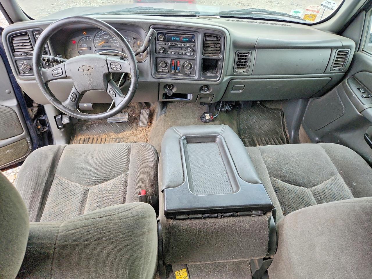 2005 Chevrolet Silverado K1500 Blue vin: 2GCEK13T451117264