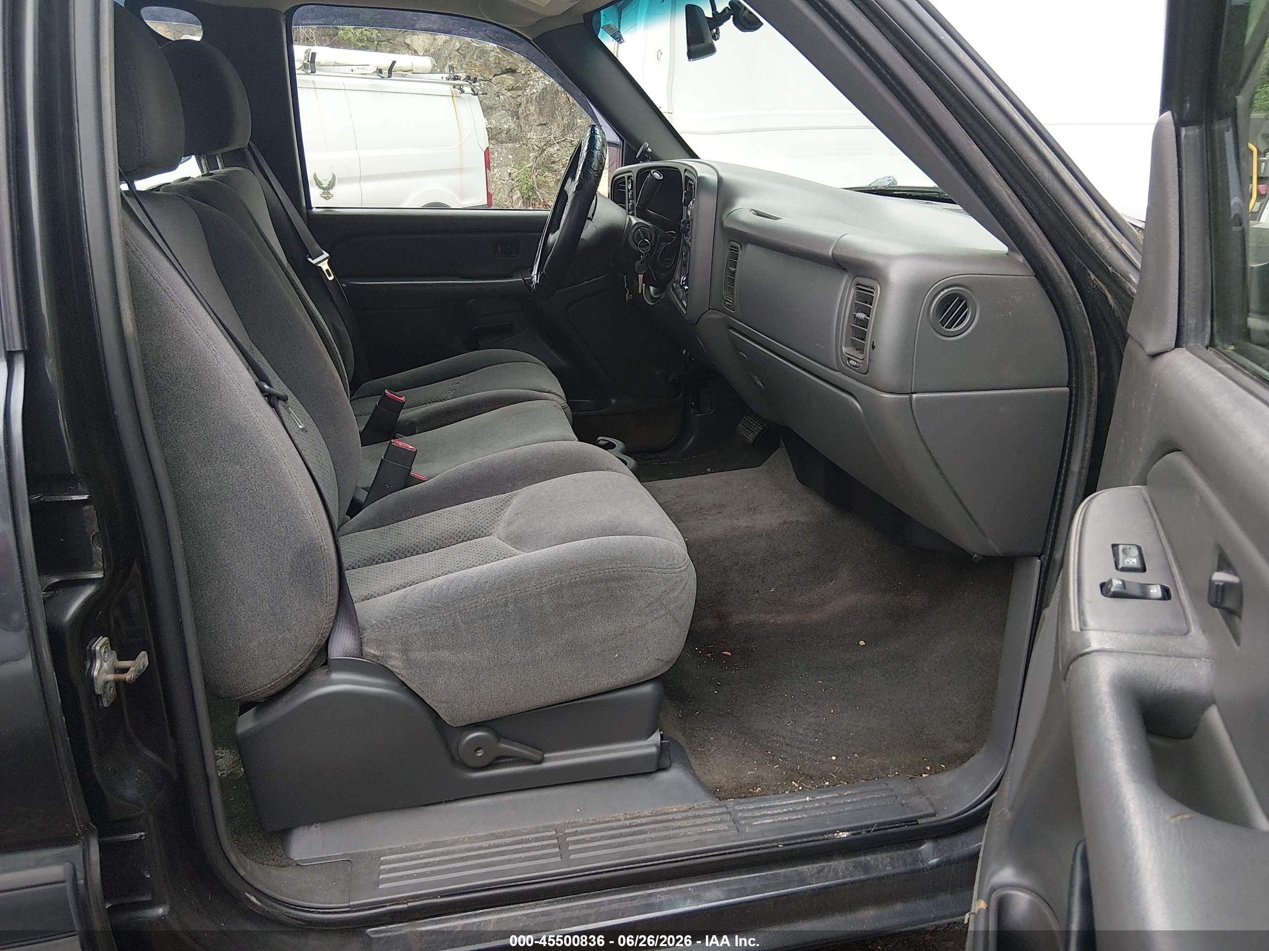 2005 Chevrolet Silverado 1500 Ls Gray vin: 2GCEK13T451140429